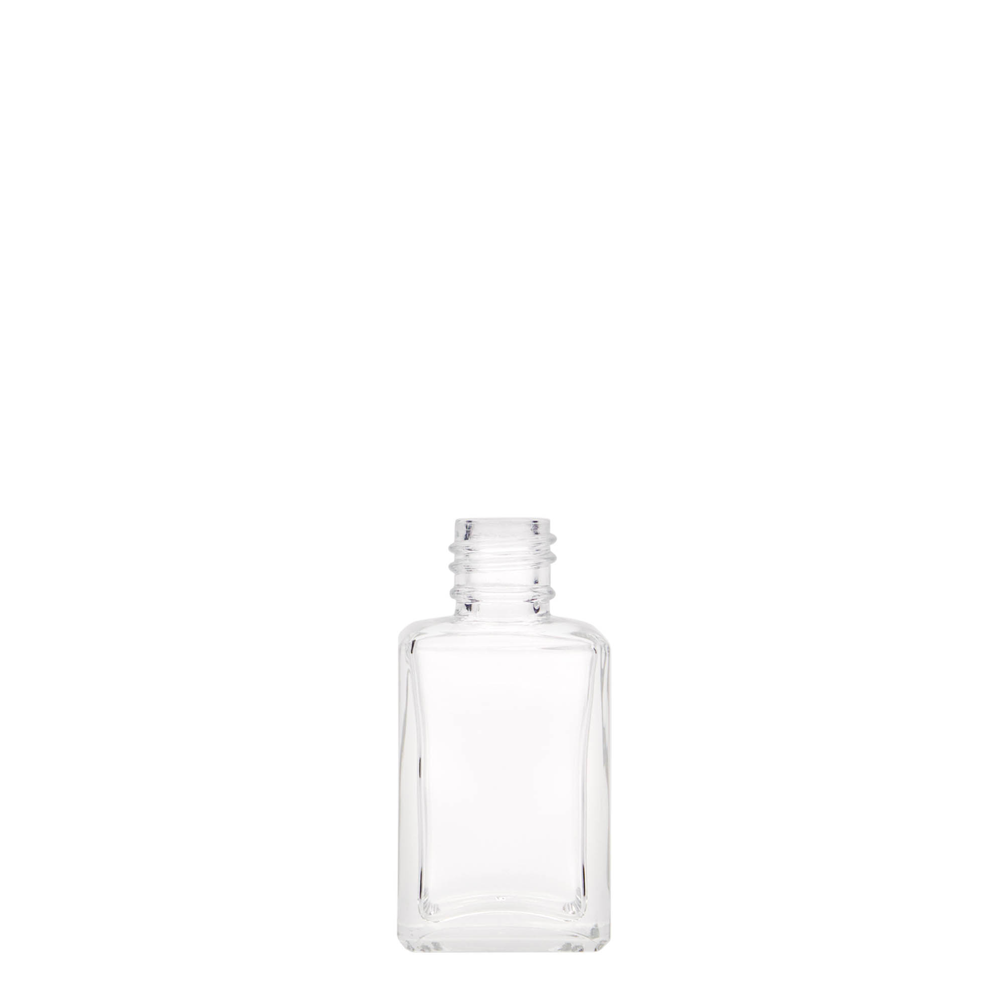 30 ml glassflaske 'Tamme', firkantet, åpning: PP 18 30 ml glassflaske 'Tamme', firkantet, åpning: PP 18