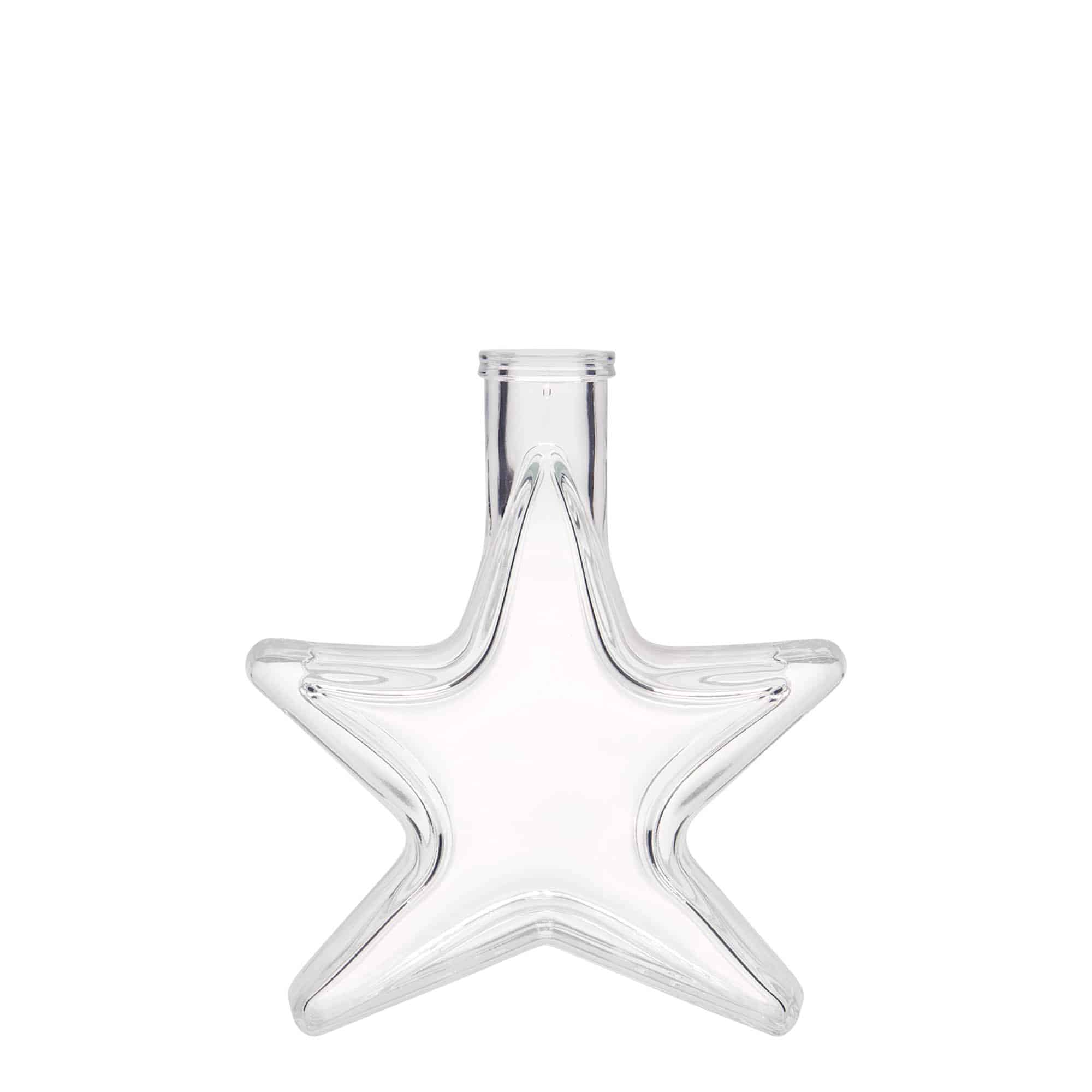 100 ml glassflaske 'Stjerne', åpning: kork