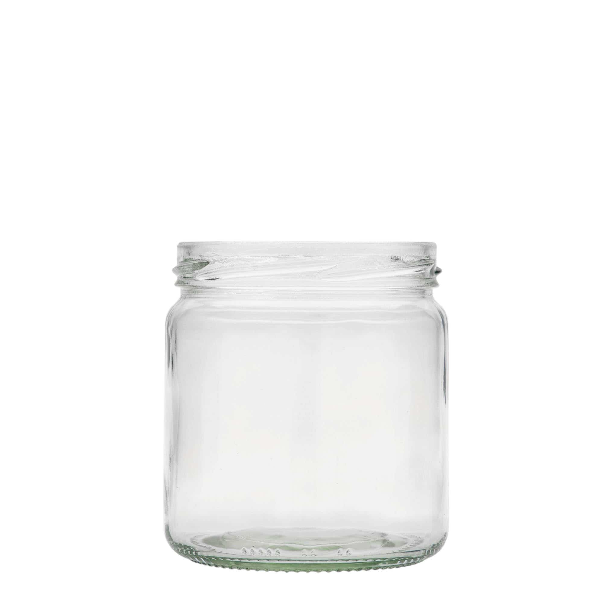405 ml rundt glass, åpning: Twist-Off (TO 82) 405 ml rundt glass, åpning: Twist-Off (TO 82)