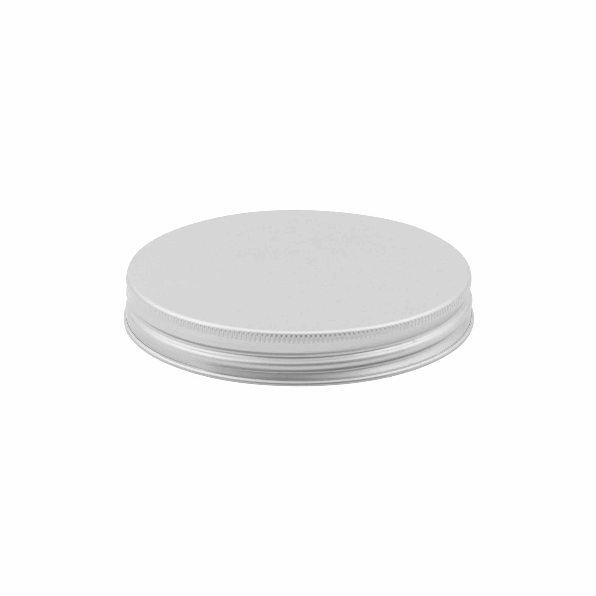Skrulokk, aluminium, sølv, for åpning: GPI 100/400