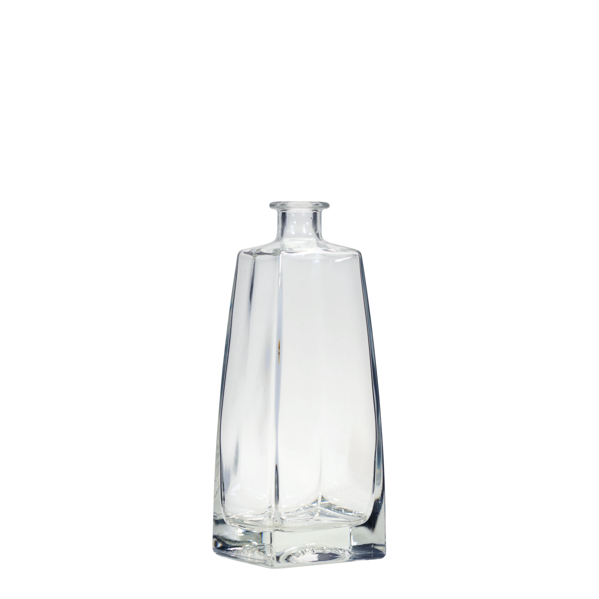 700 ml glassflaske 'Timmy', rektangulær, åpning: kork