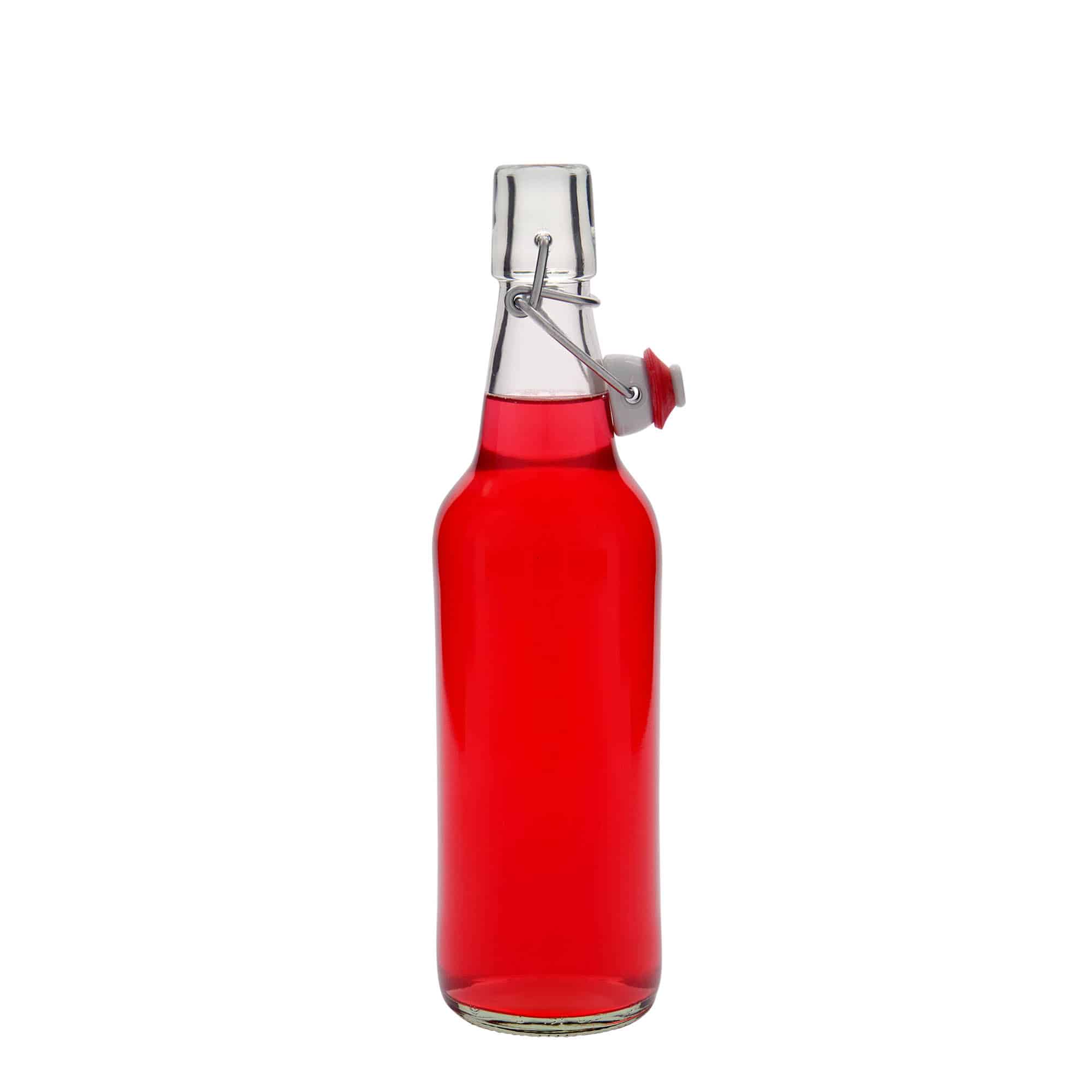 500 ml ølflaske, glass, åpning: patentlås