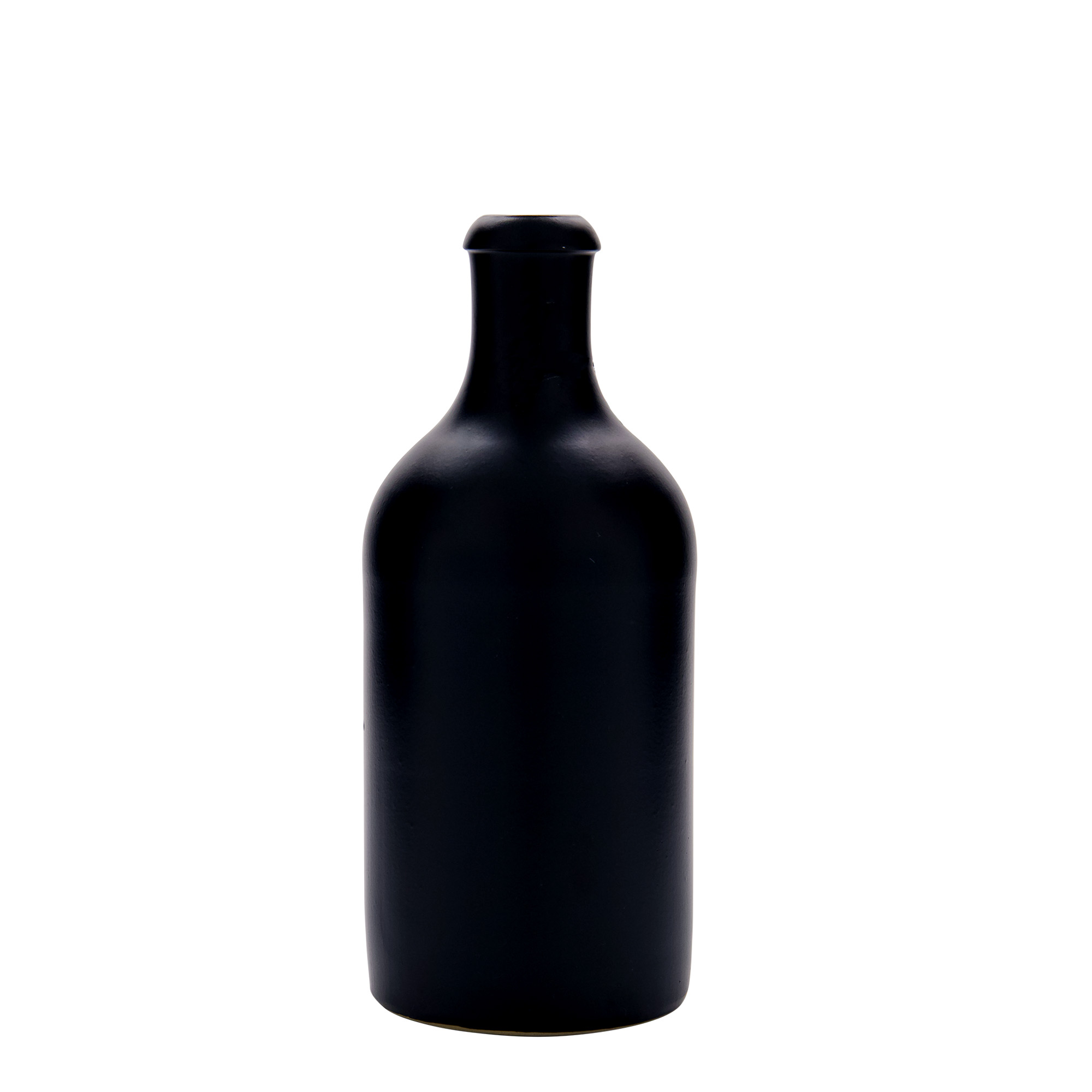 500 ml tonkrukke, steingods, svart, åpning: klemmeforsegling 500 ml tonkrukke, steingods, svart, åpning: klemmeforsegling