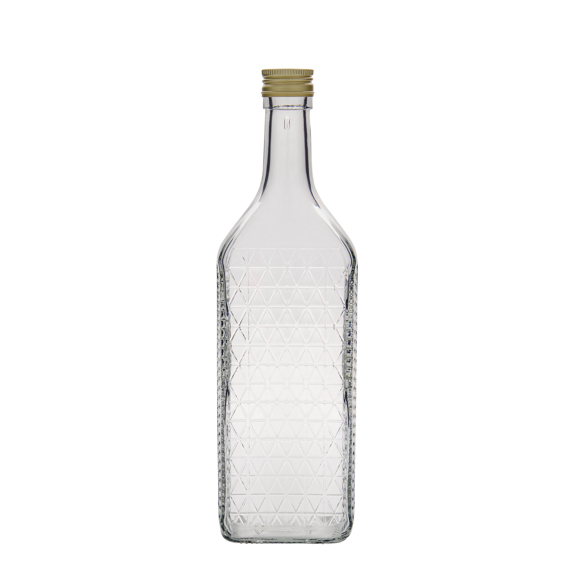 700 ml glassflaske 'Caruso', rektangulær, åpning: PP 31,5 700 ml glassflaske 'Caruso', rektangulær, åpning: PP 31,5