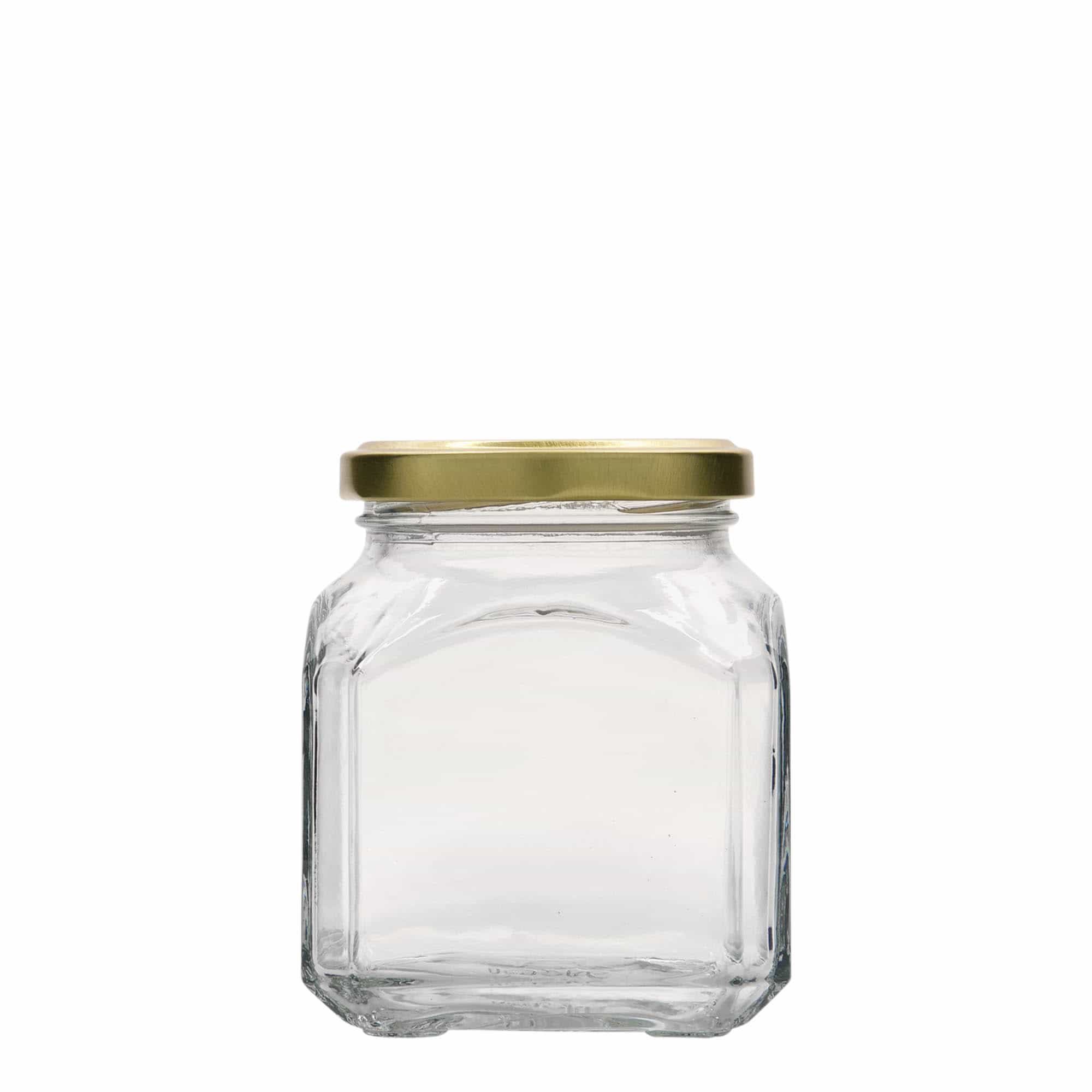 314 ml firkantglass "Milano", åpning: Twist-Off (TO 63)