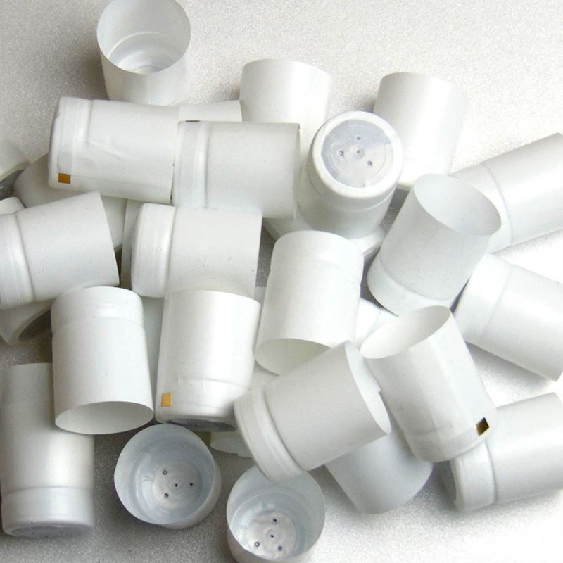 Krympekapsel 32x41, PVC-plast, hvit
