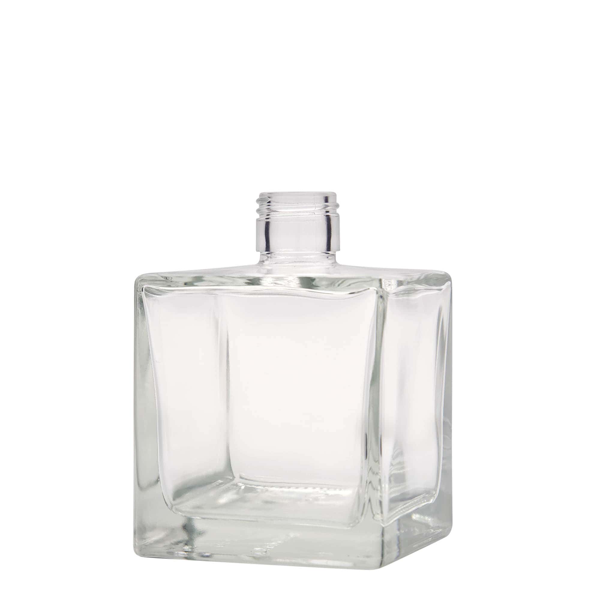 500 ml glassflaske 'Cube', firkantet, åpning: PP 31,5
