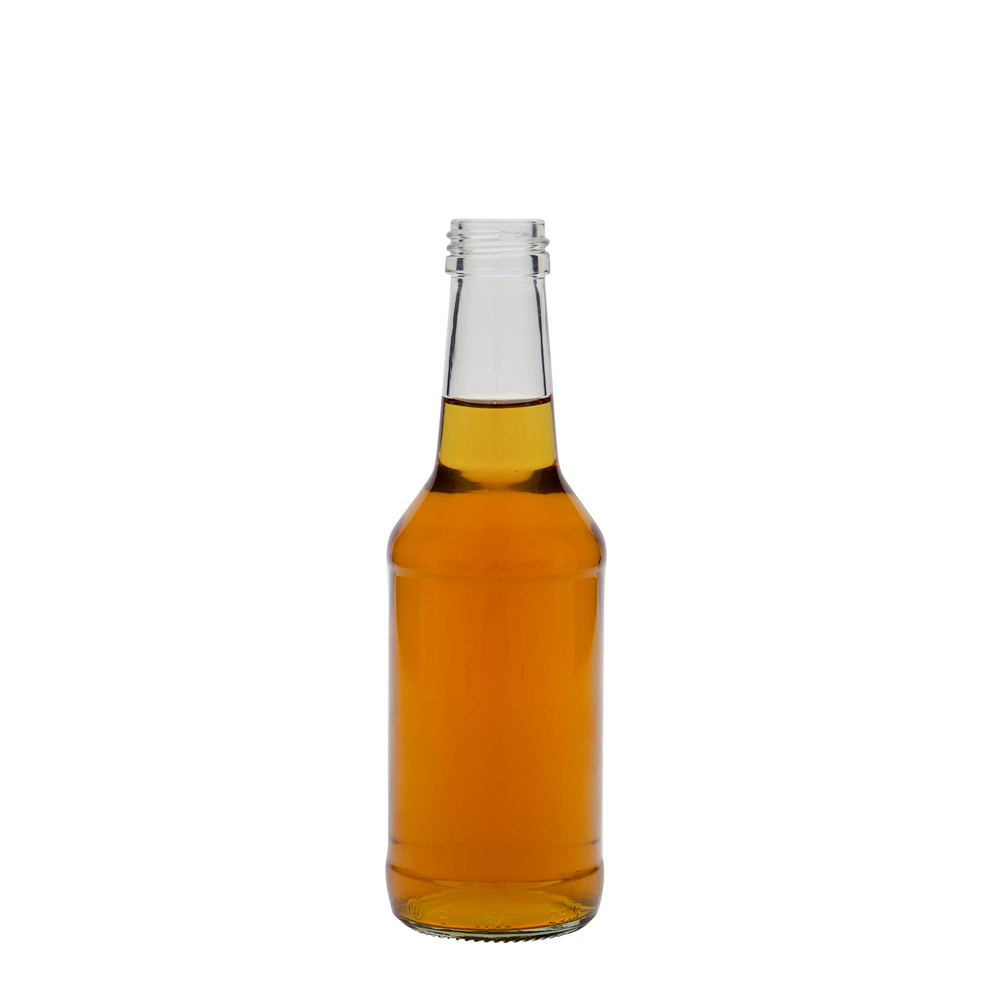 250 ml glassflaske 'Nils', åpning: PP 28 250 ml glassflaske 'Nils', åpning: PP 28