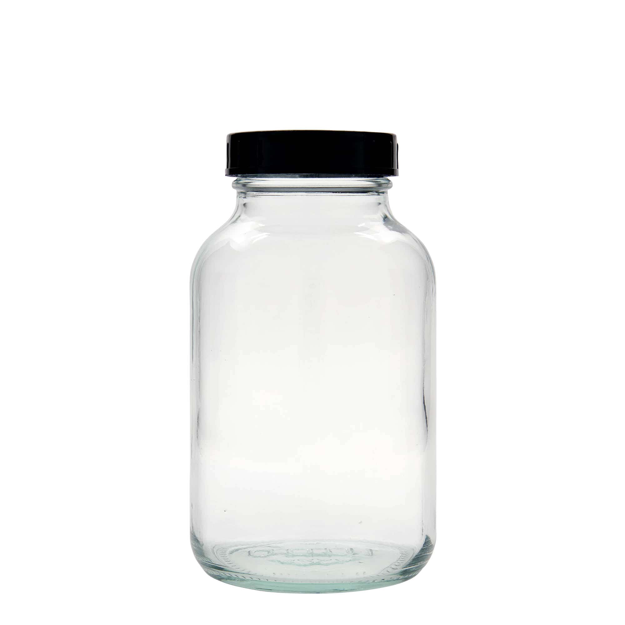 1000 ml vidhalset glass, åpning: DIN 68