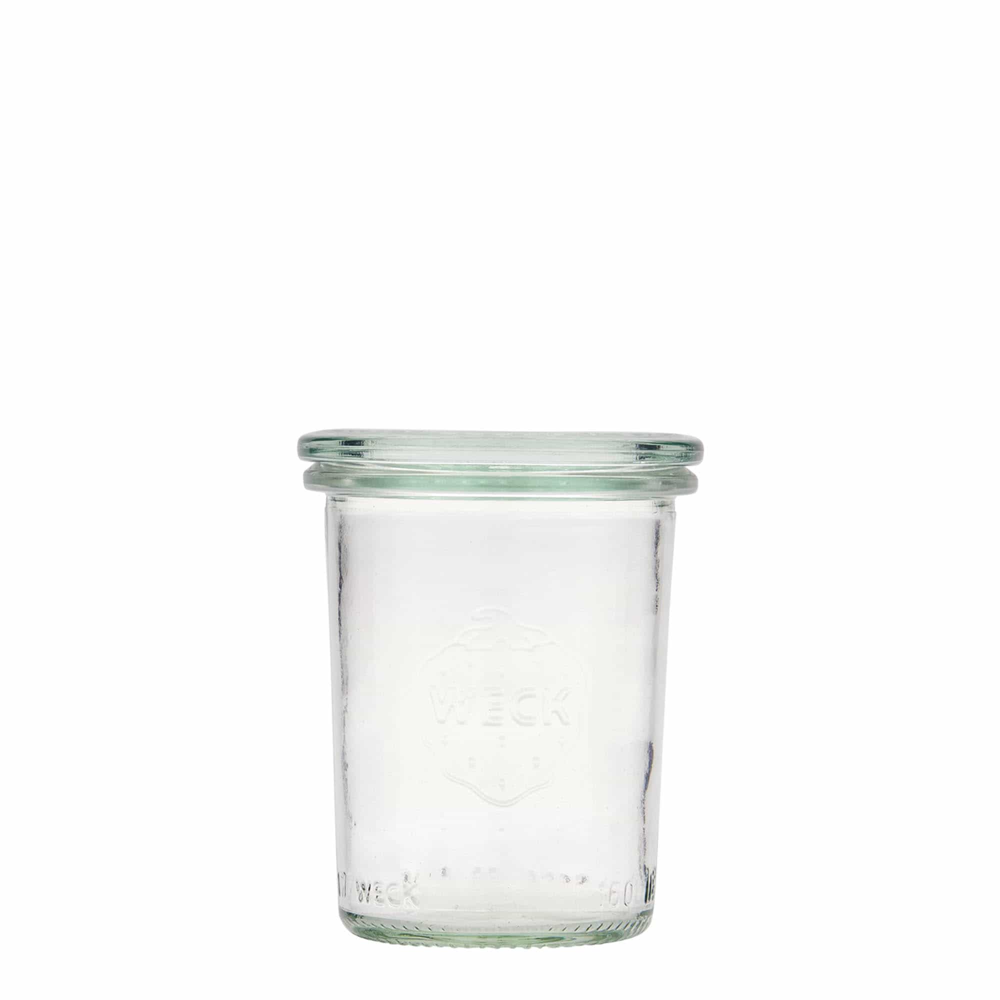 160 ml WECK-glasskrukke, åpning: rund kant 160 ml WECK-glasskrukke, åpning: rund kant