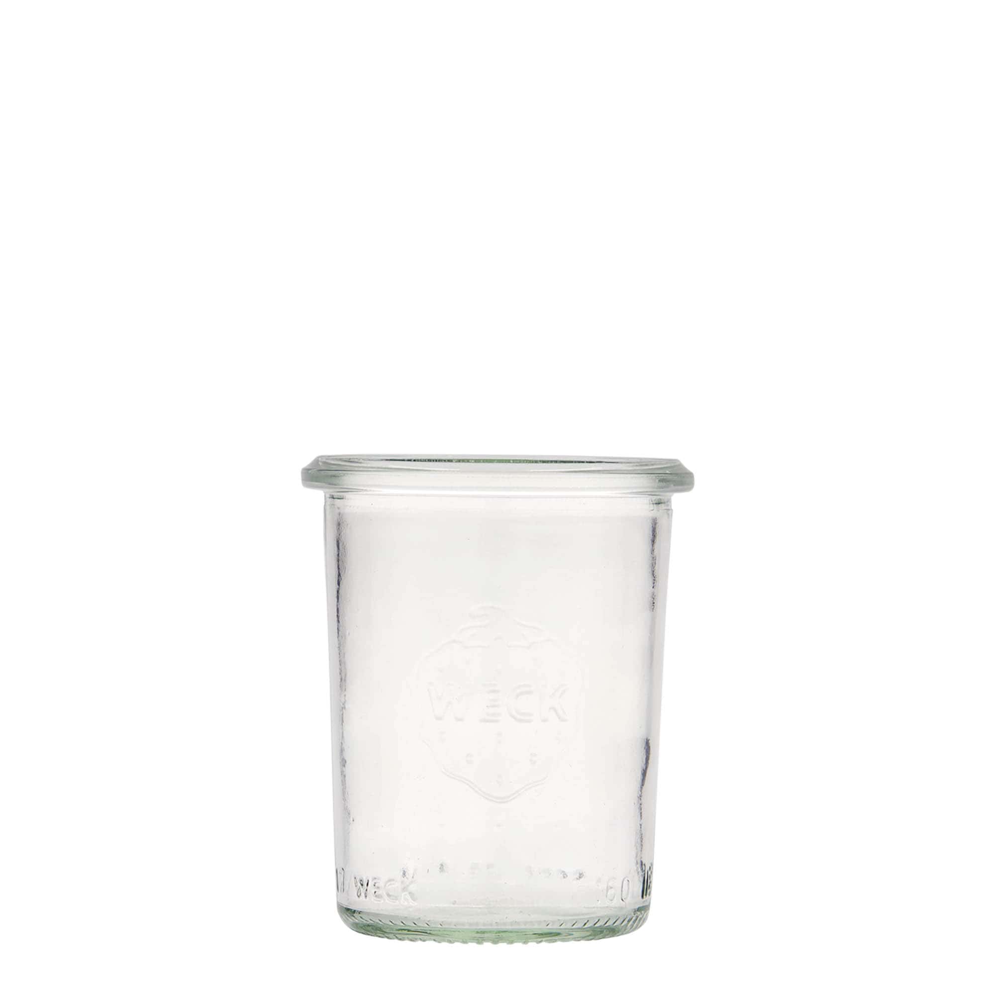 160 ml WECK-sturzglass, åpning: rund kant