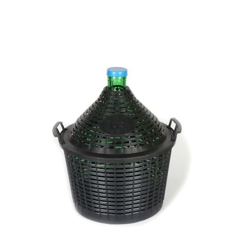 10 l ballongflaske smal hals, glass, grønn, åpning: Klikklokk 10 l ballongflaske smal hals, glass, grønn, åpning: Klikklokk
