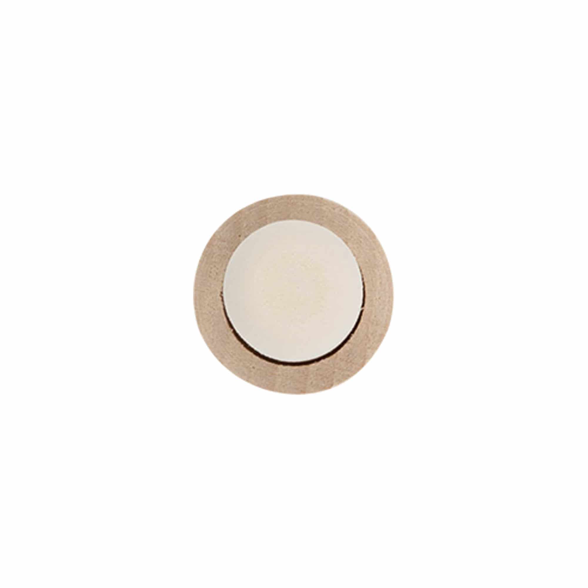 Håndkork 19 mm, tre/plast, for munningsåpning: kork