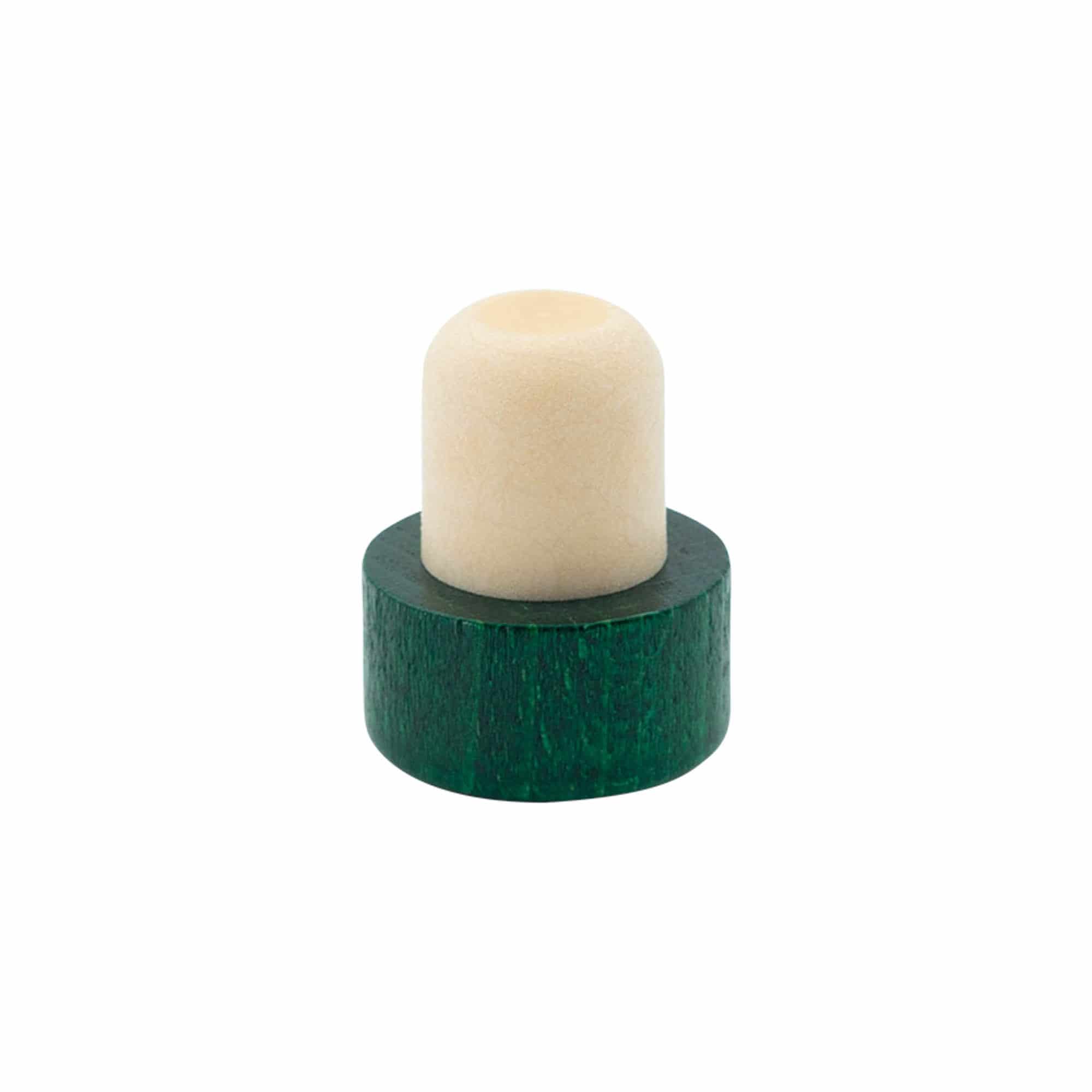 Gripekork 19 mm, tre, grønn, for åpning: Kork