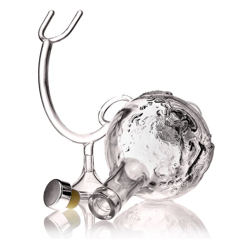 500 ml glassflaske 'Globus', åpning: kork