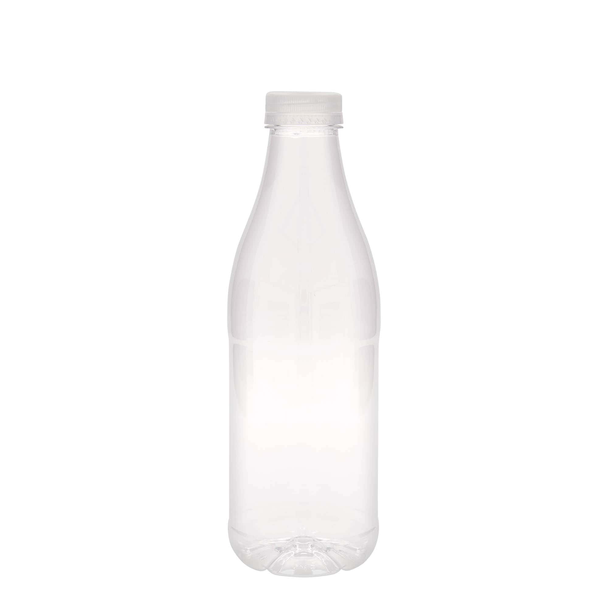 1.000 ml PET-flaske 'Melk og Juice', plast, åpning: 38 mm