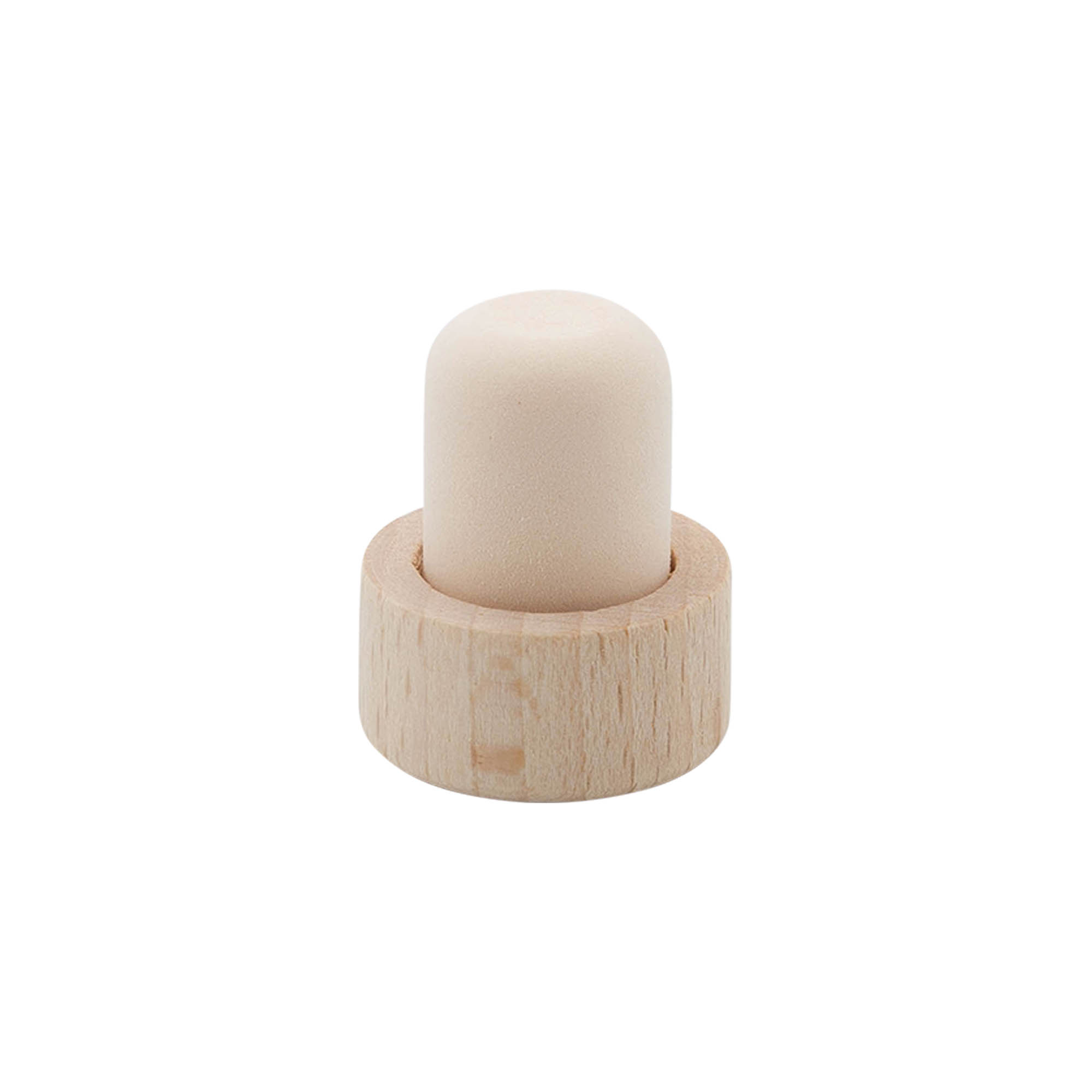 Håndkork 19 mm, tre/plast, for munningsåpning: kork Håndkork 19 mm, tre/plast, for munningsåpning: kork