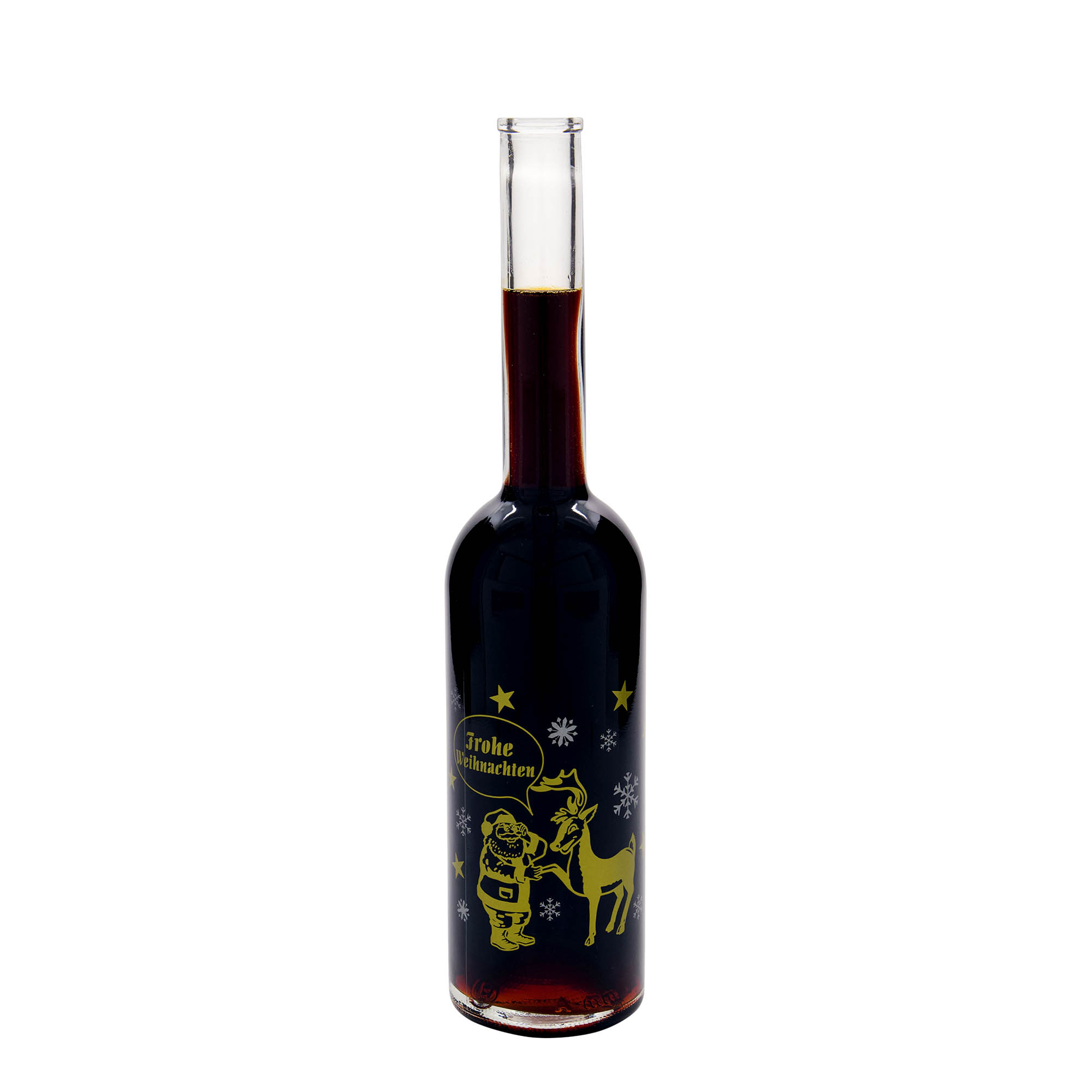 500 ml glassflaske 'Opera', motiv: Fyrverkeri, åpning: Kork