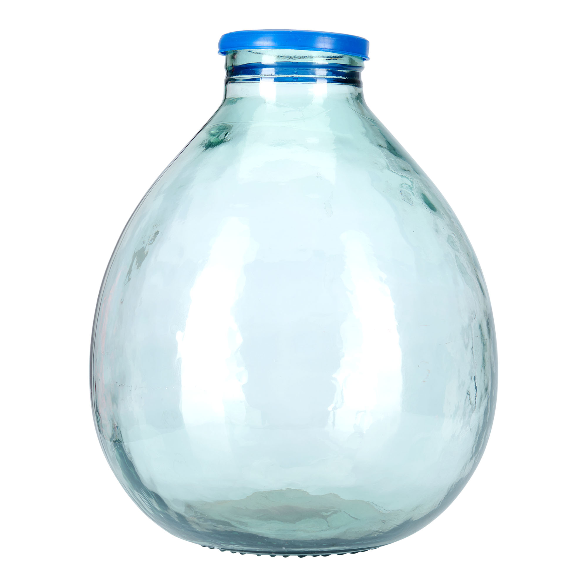 34 l ballongflaske med vid hals, glass, åpning: påleggslokk 34 l ballongflaske med vid hals, glass, åpning: påleggslokk