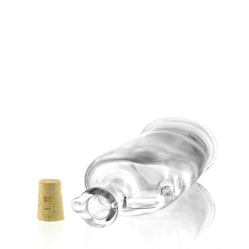 500 ml glassflaske "Eleganta", oval, åpning: Kork