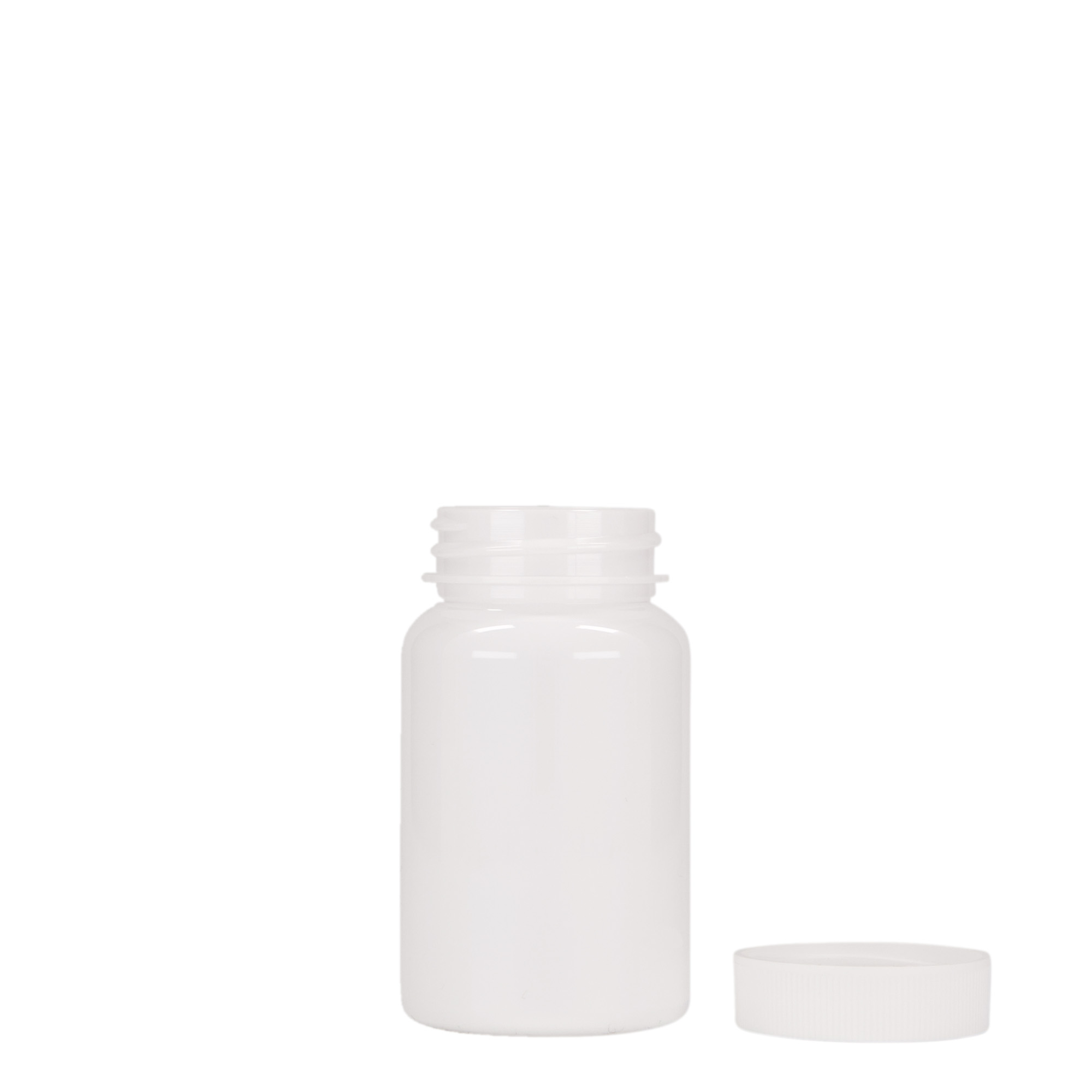 75 ml PET-beholder, plast, hvit, åpning: 38/400 75 ml PET-beholder, plast, hvit, åpning: 38/400