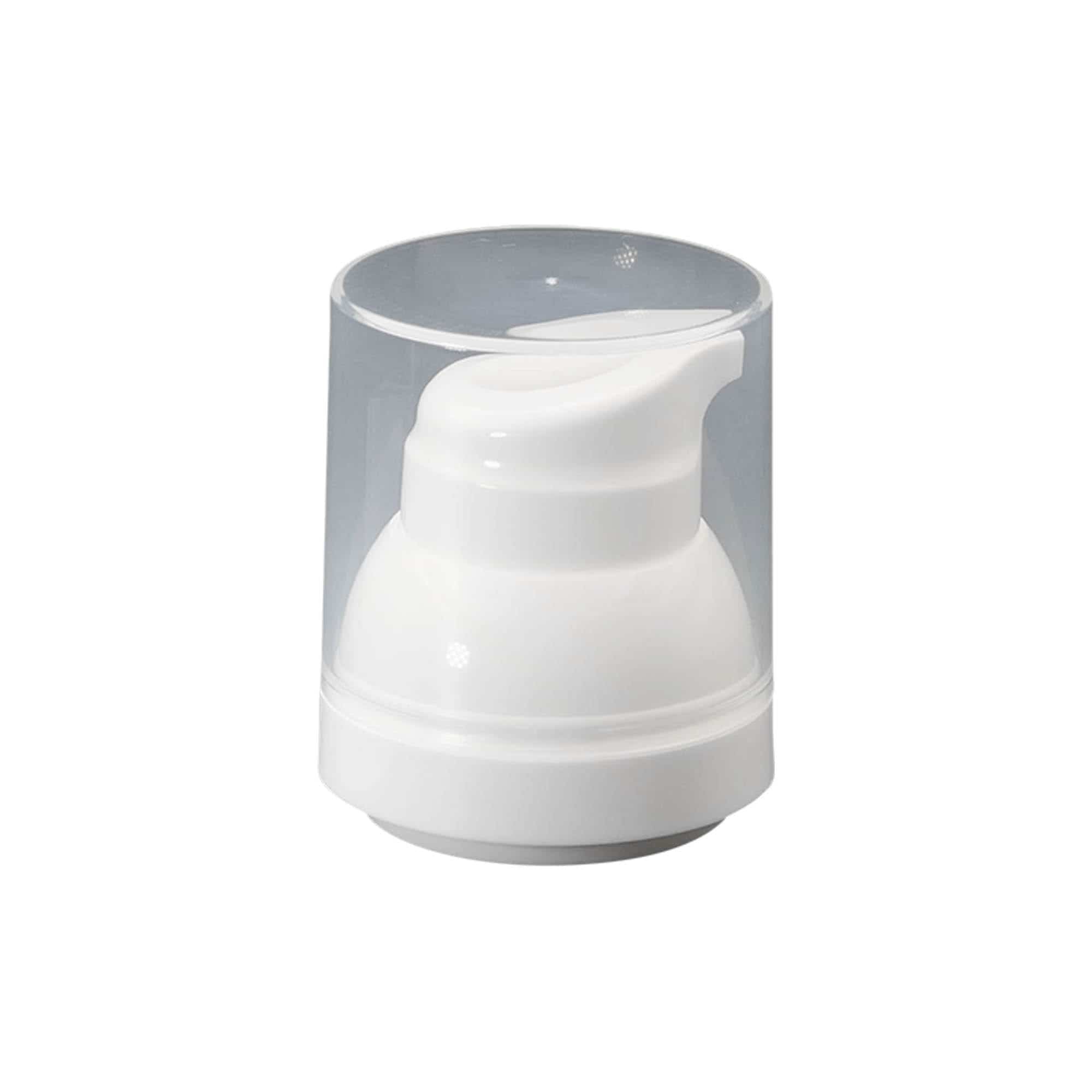 Airless Dispenser pumpehode 'Mezzo', PP-plast, hvit Airless Dispenser pumpehode 'Mezzo', PP-plast, hvit