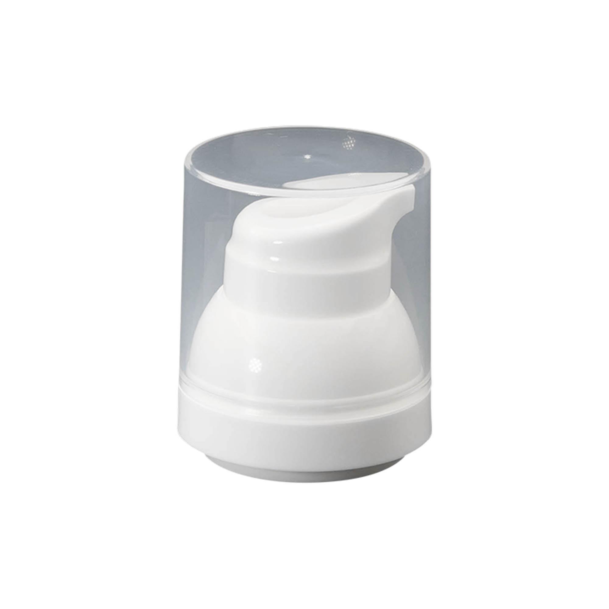 Airless dispenser pumpehode 'Mezzo', PP-plast, hvit Airless dispenser pumpehode 'Mezzo', PP-plast, hvit