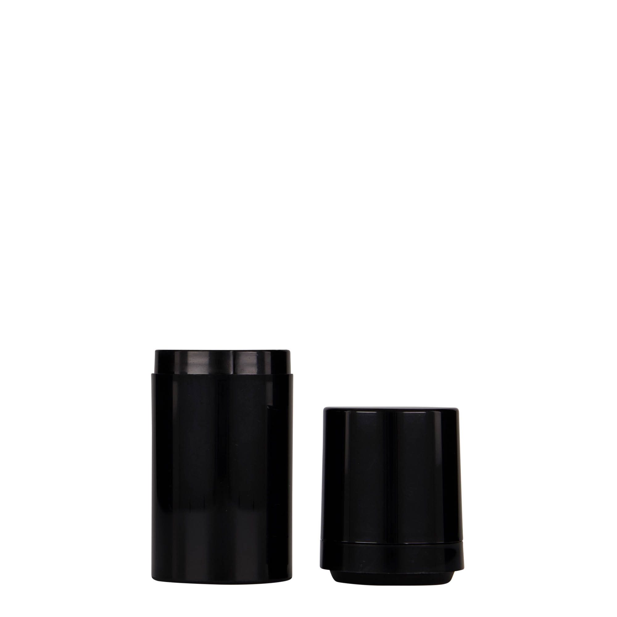 30 ml luftløs dispenser 'Mezzo', PP-plast, svart