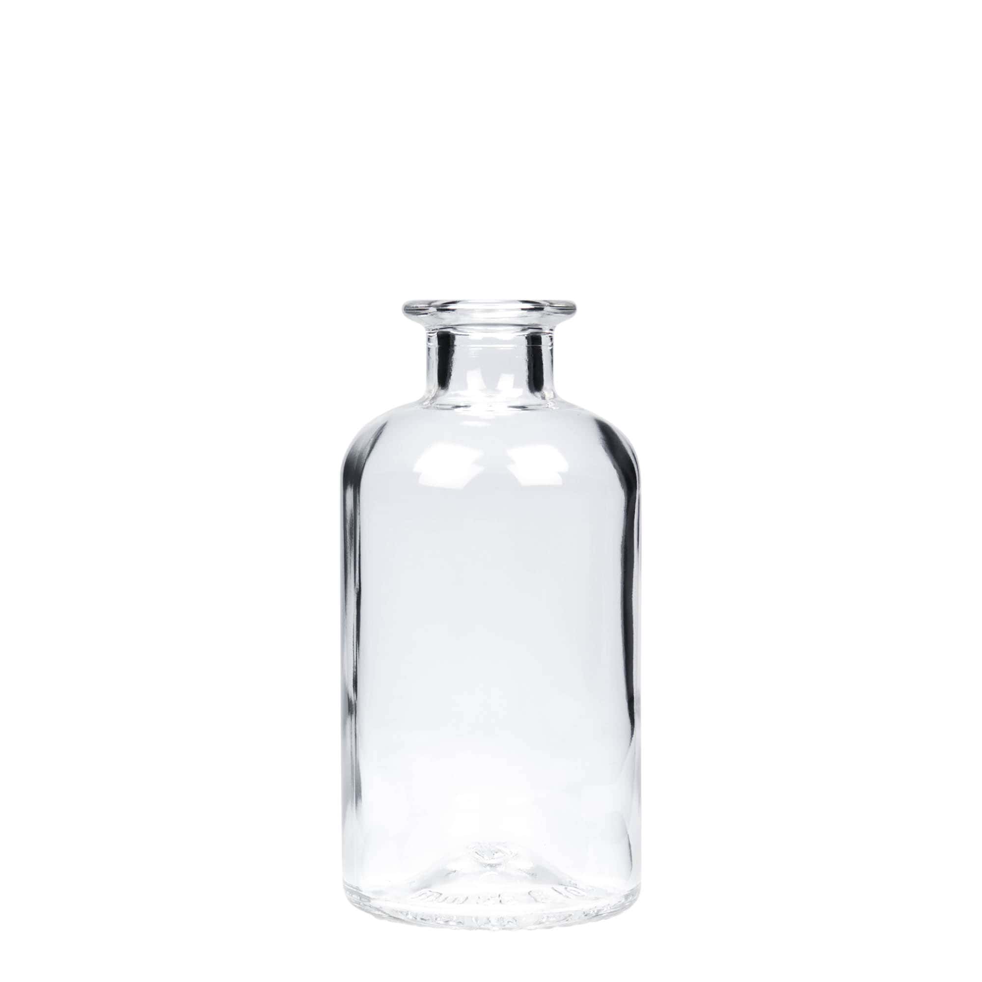250 ml glassflaske apotek, åpning: kork