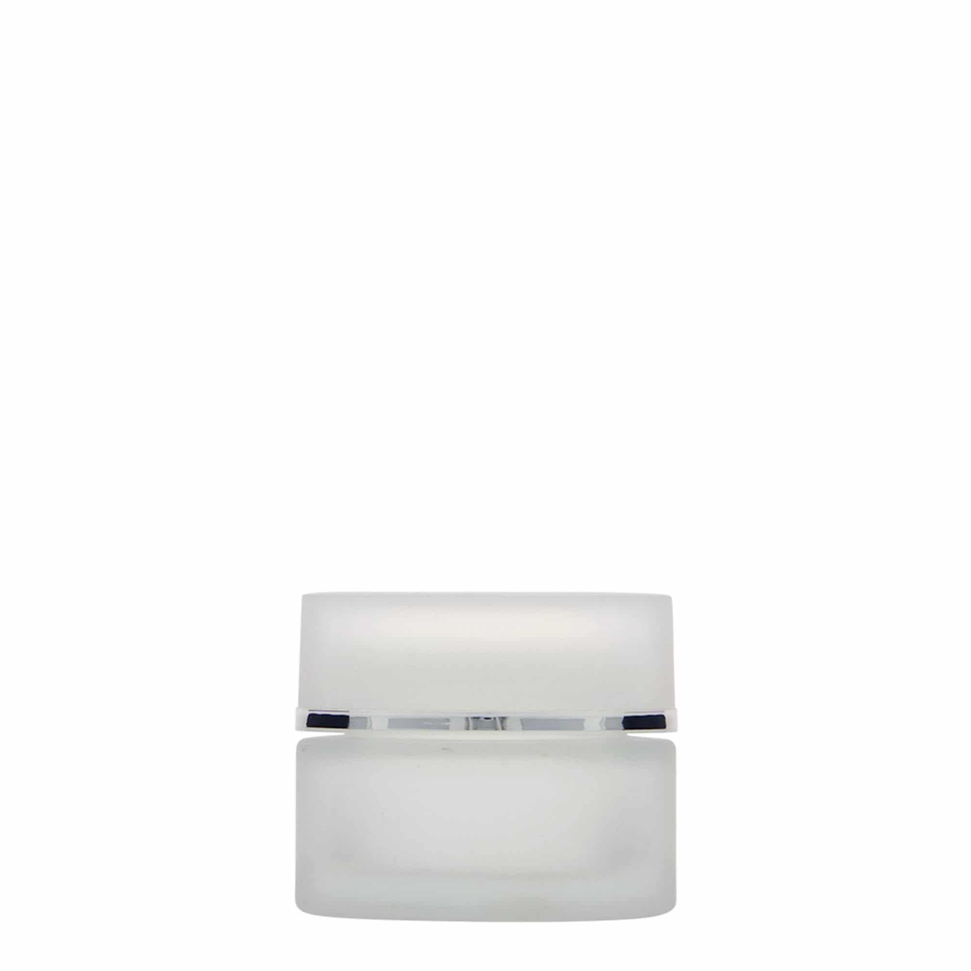 30 ml krukke "Platin Edition", glass, iset, åpning: Skrulokk