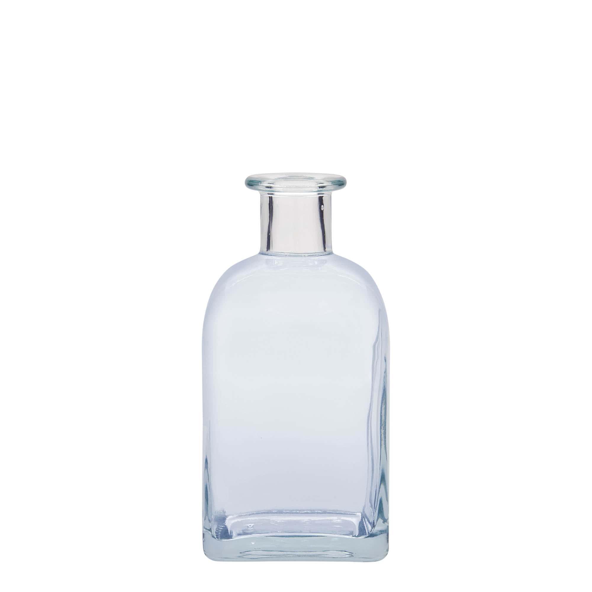 350 ml glassflaske Apotek Carré, firkantet, åpning: kork