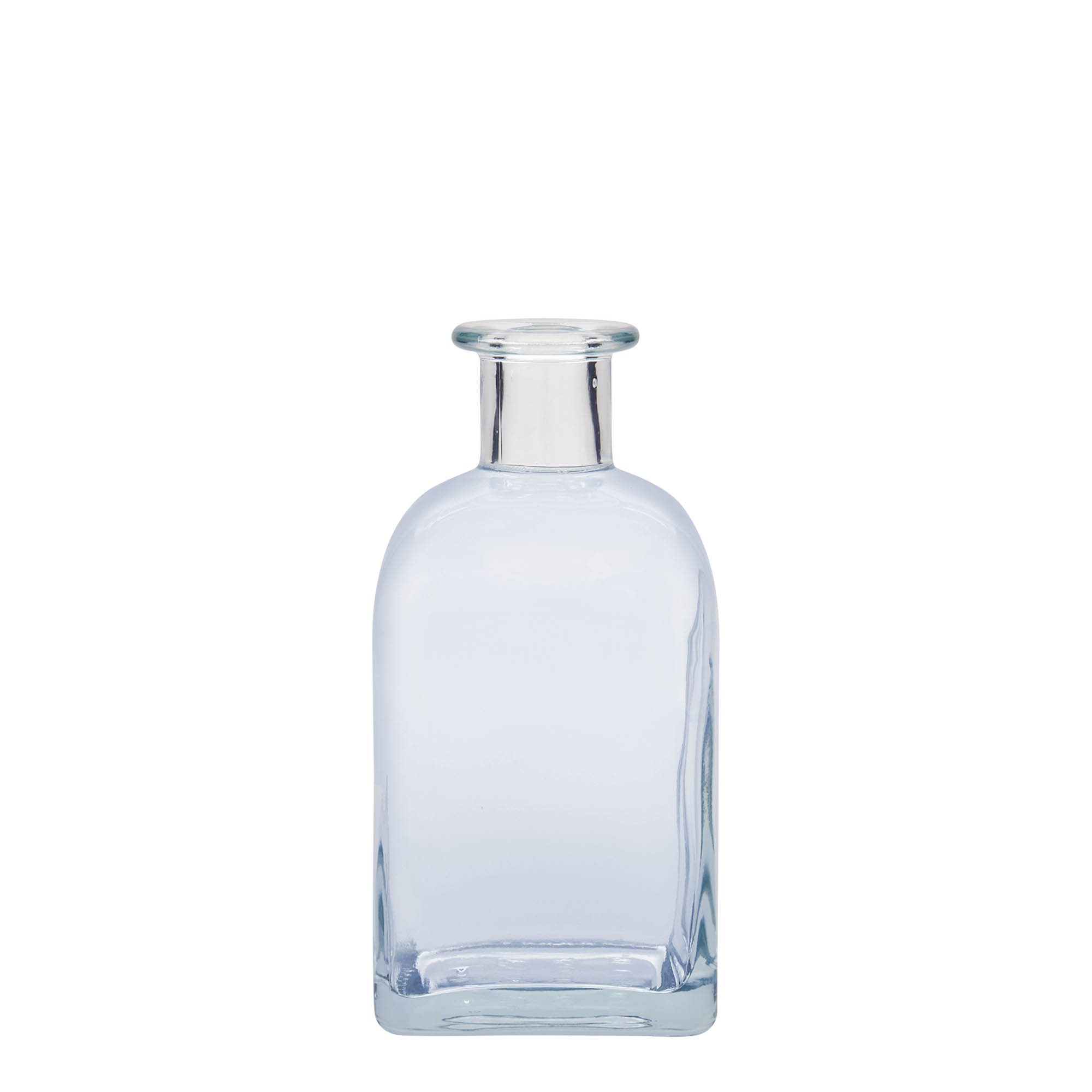 350 ml glassflaske Apotek Carré, firkantet, åpning: kork