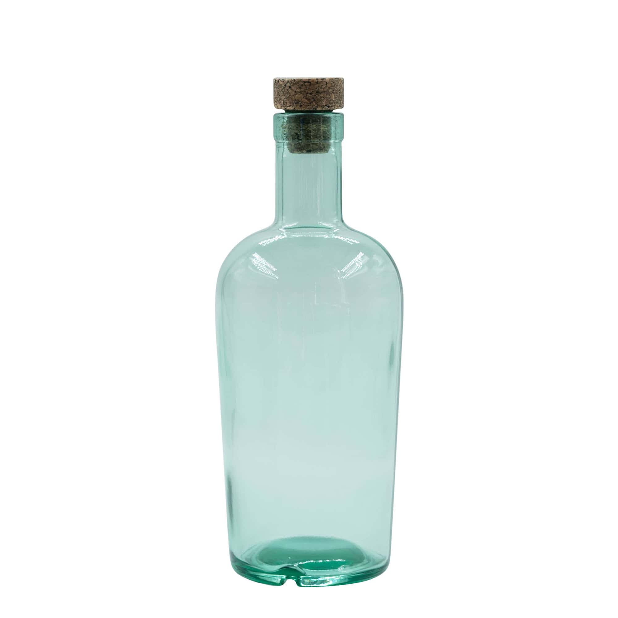700 ml glassflaske 'Teo Light', åpning: kork