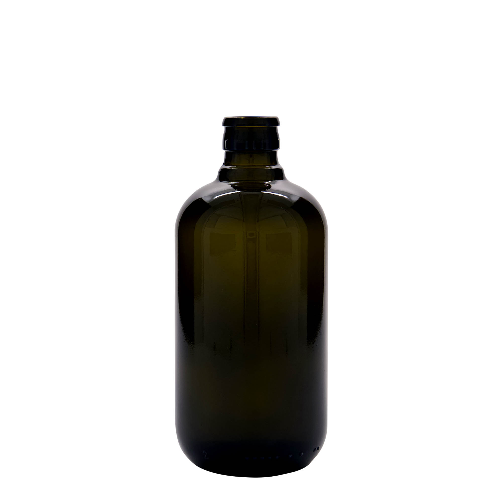 500 ml eddik-/oljeflaske 'Biolio', glass antikkgrønn, munn: DOP 500 ml eddik-/oljeflaske 'Biolio', glass antikkgrønn, munn: DOP