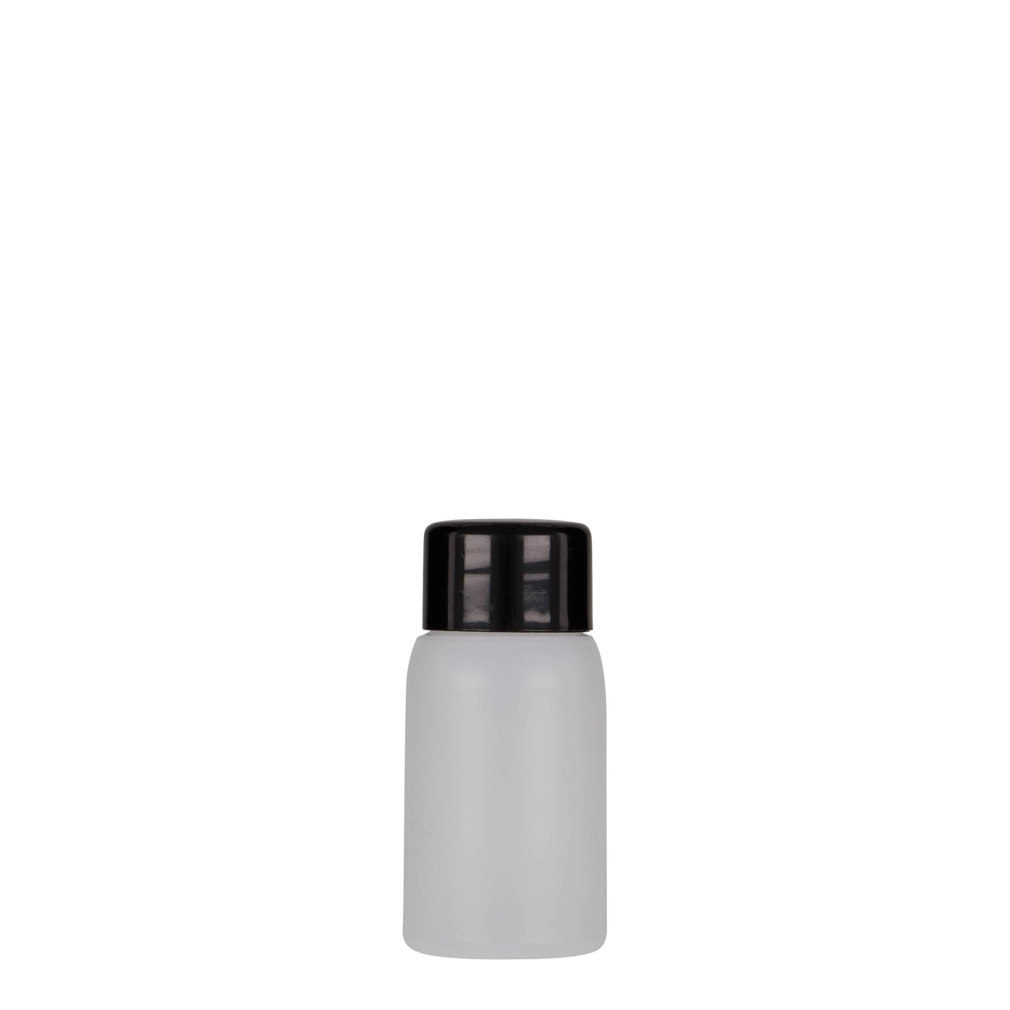 30 ml plastflaske 'Tuffy', HDPE, natur, åpning: 24/410