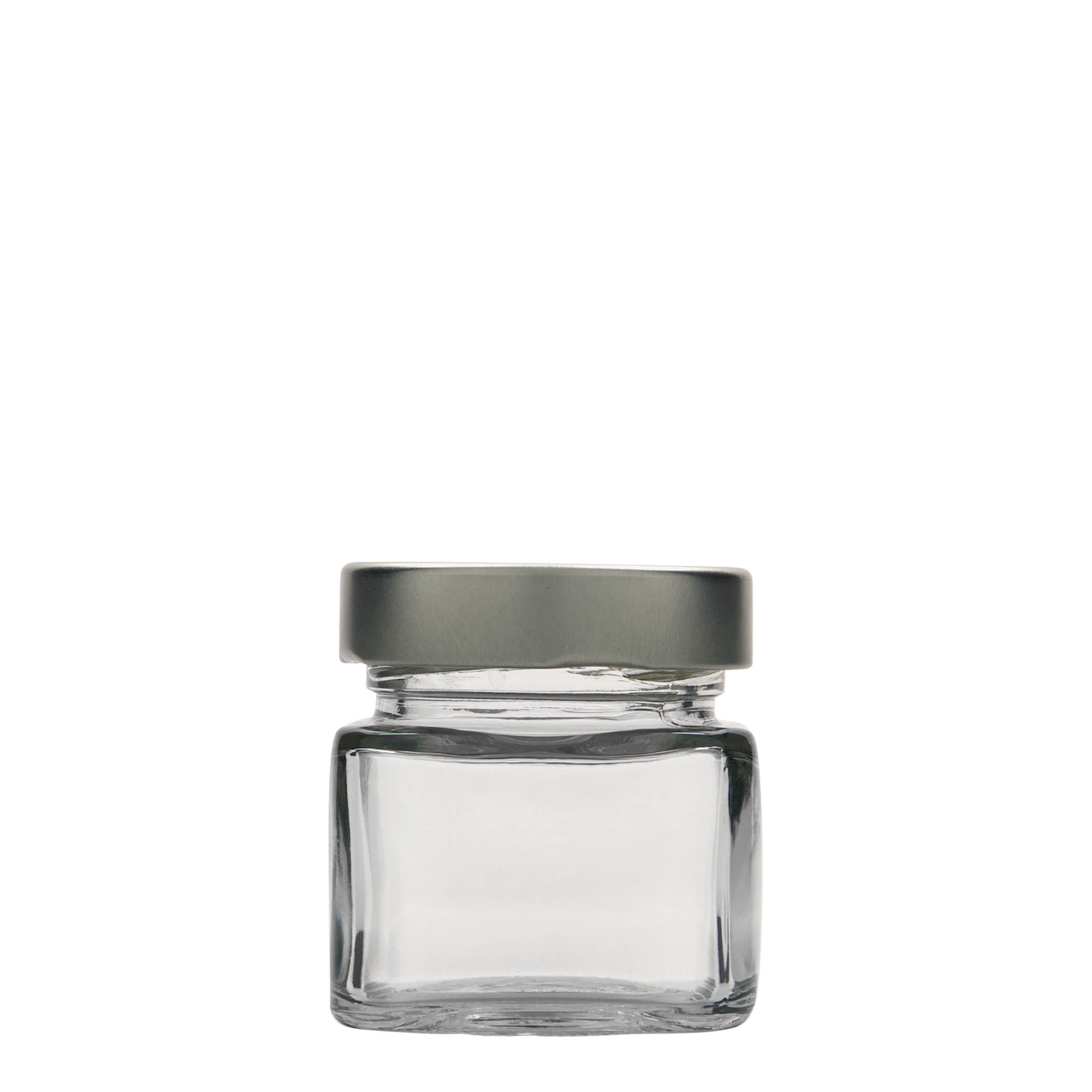 106 ml firkantglass 'Ikarus', åpning: Deep-Twist-Off (DTO 58) 106 ml firkantglass 'Ikarus', åpning: Deep-Twist-Off (DTO 58)