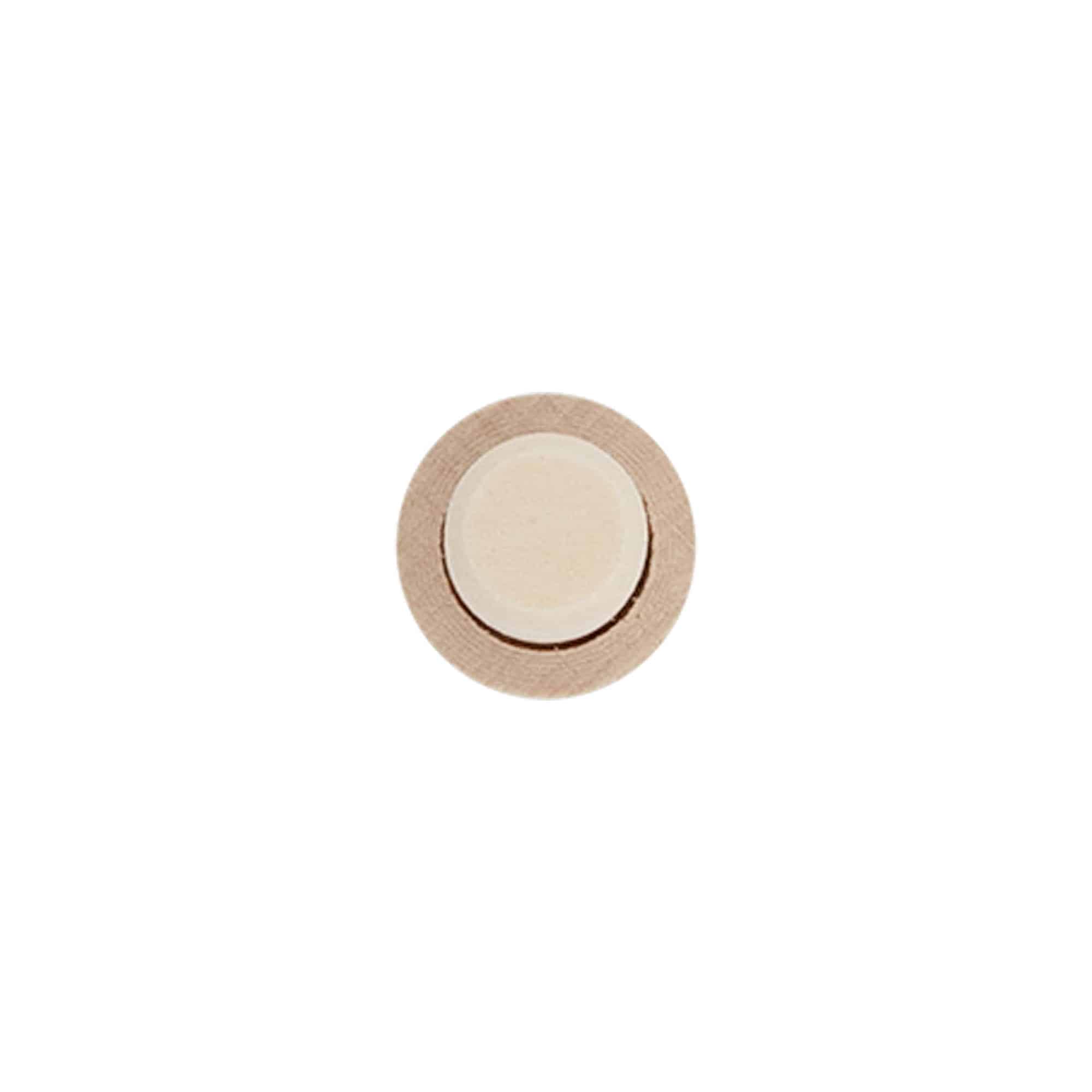 Håndtappingskork 14 mm, tre/plast, for munningsåpning: kork Håndtappingskork 14 mm, tre/plast, for munningsåpning: kork