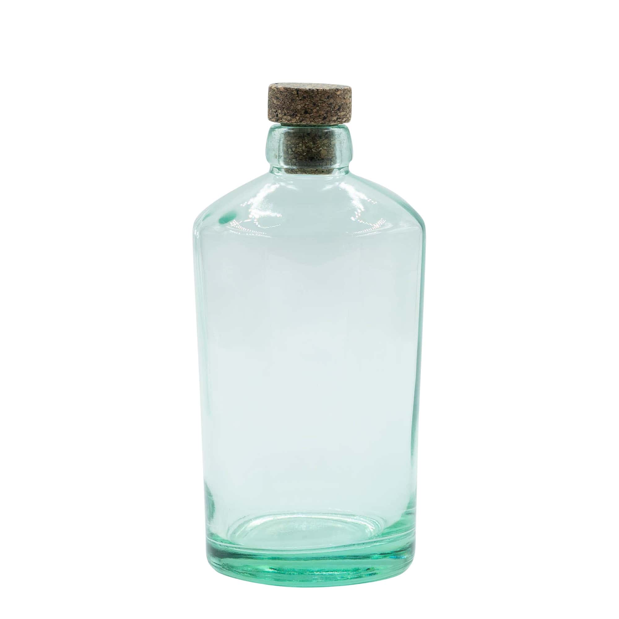 700 ml glassflaske "Barrel", åpning: Kork