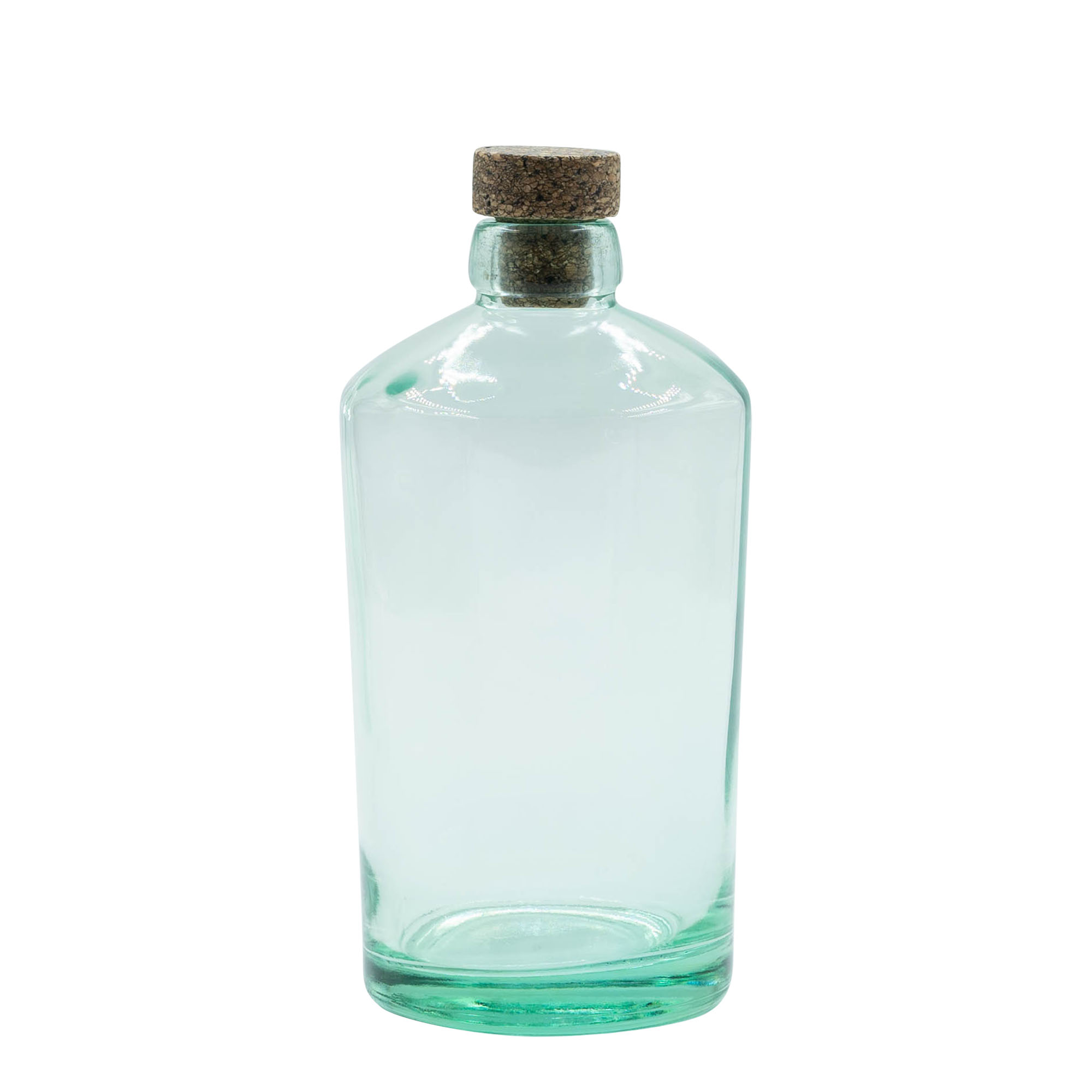 700 ml glassflaske 'Barrel', åpning: kork
