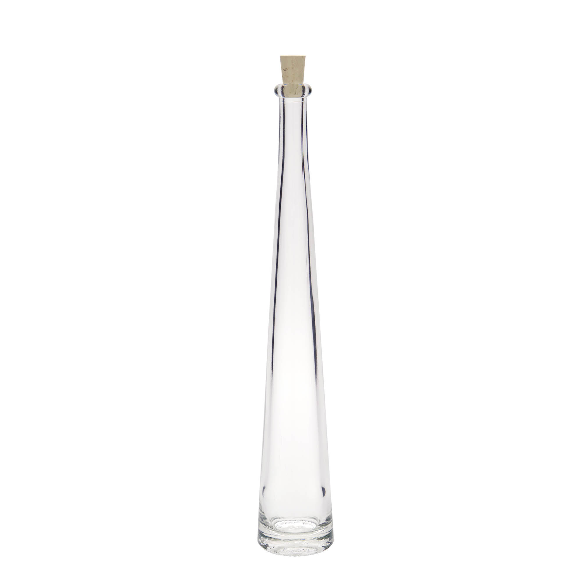 100 ml glassflaske 'Dama Rondo', åpning: kork
