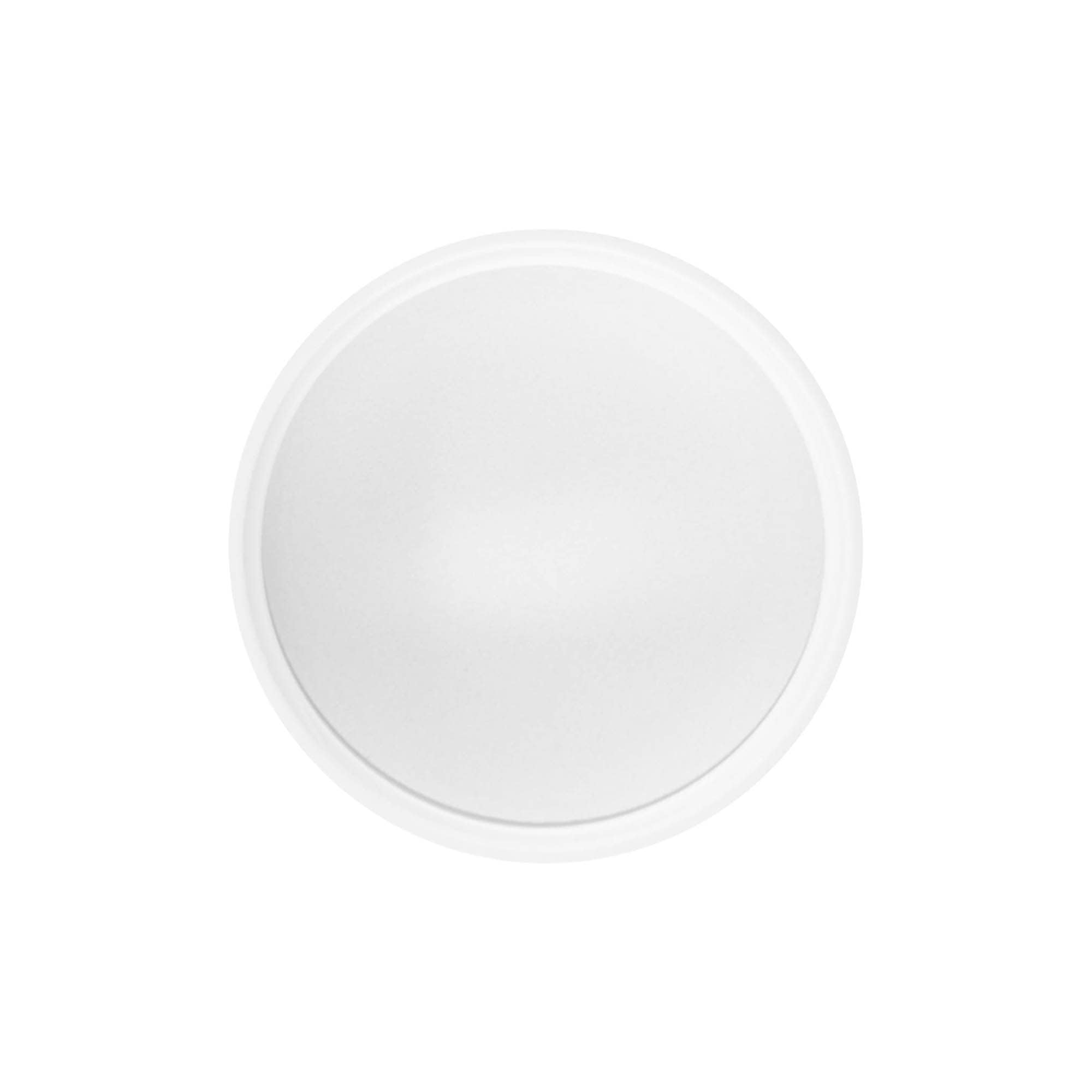 Skrulokk for 50 ml "Beauty", HPM-plast, hvit
