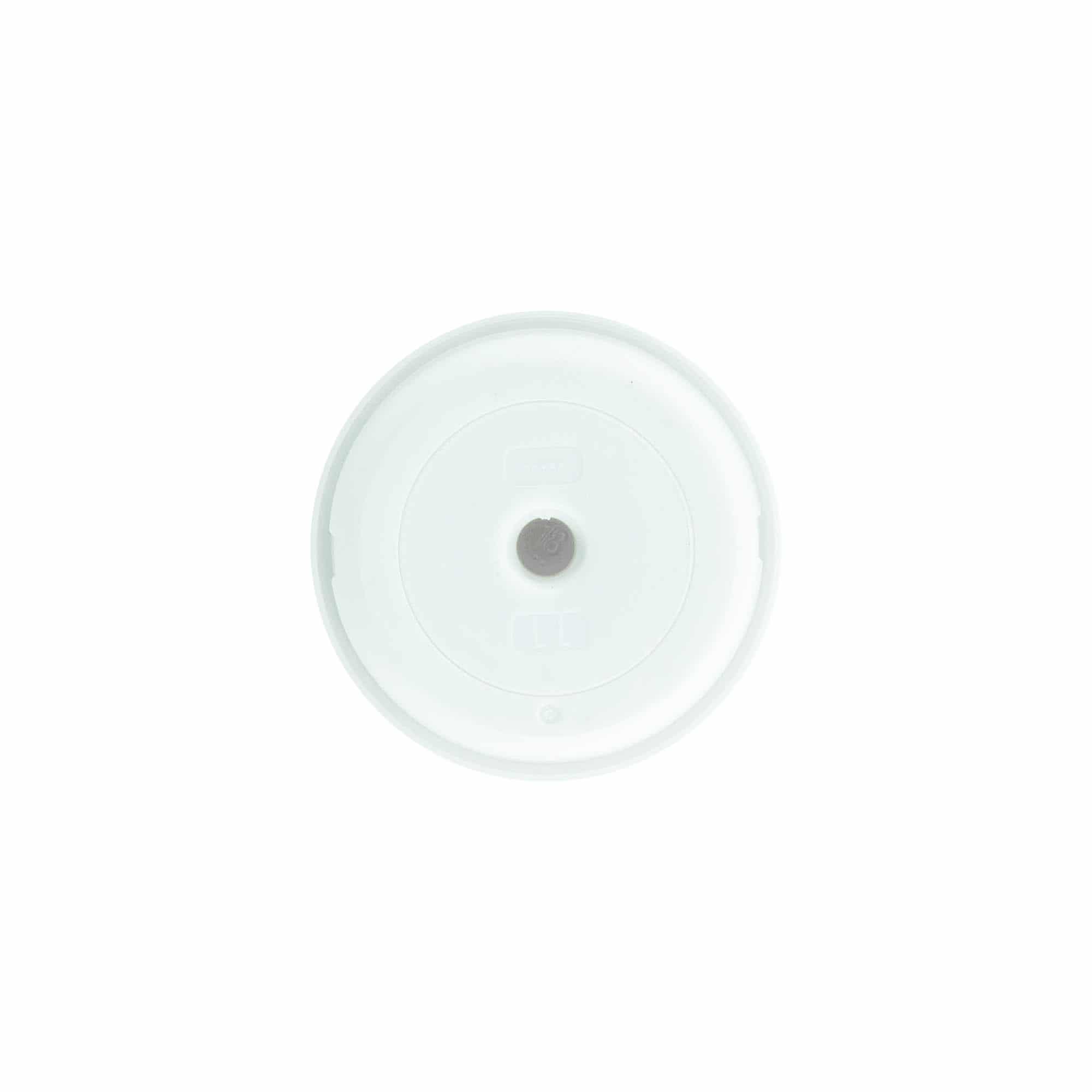 Airless Dispenser pumpehode 'Mezzo', PP-plast, sølv