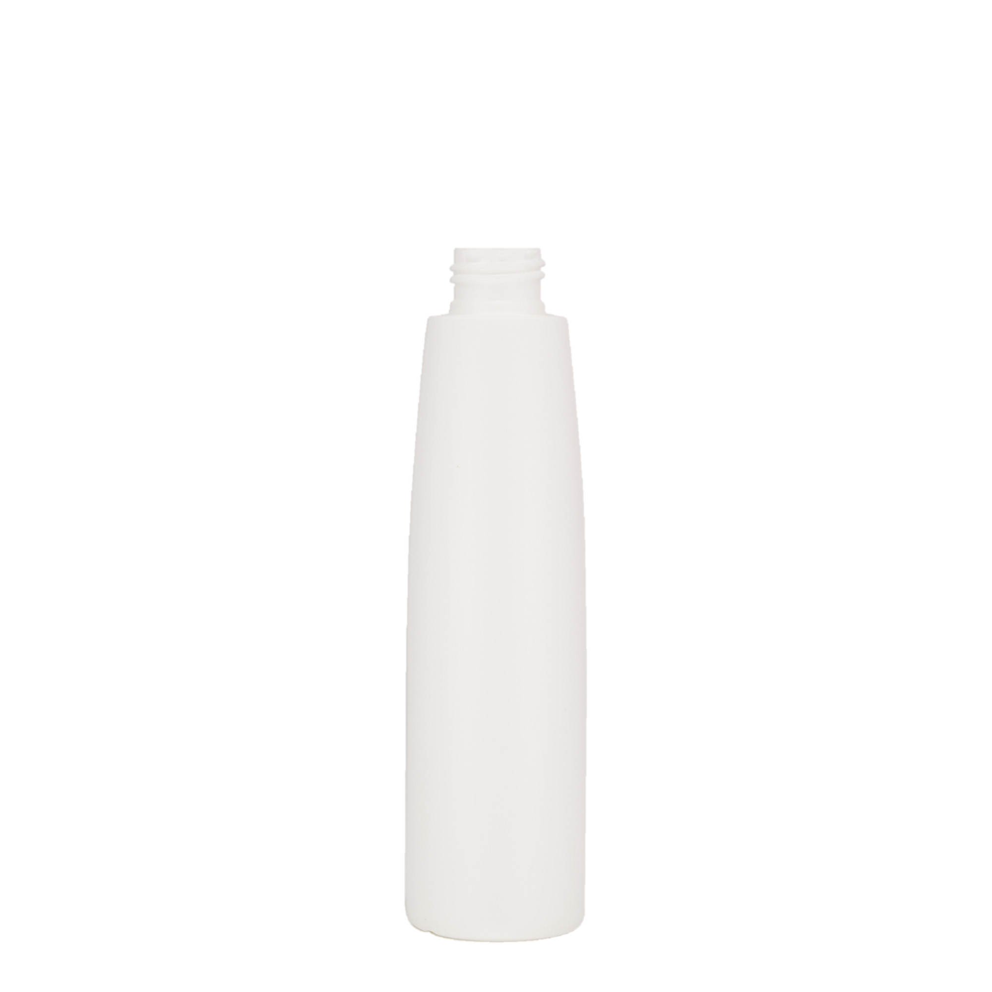 200 ml plastflaske "Donald", HDPE, hvit, åpning: 24/410