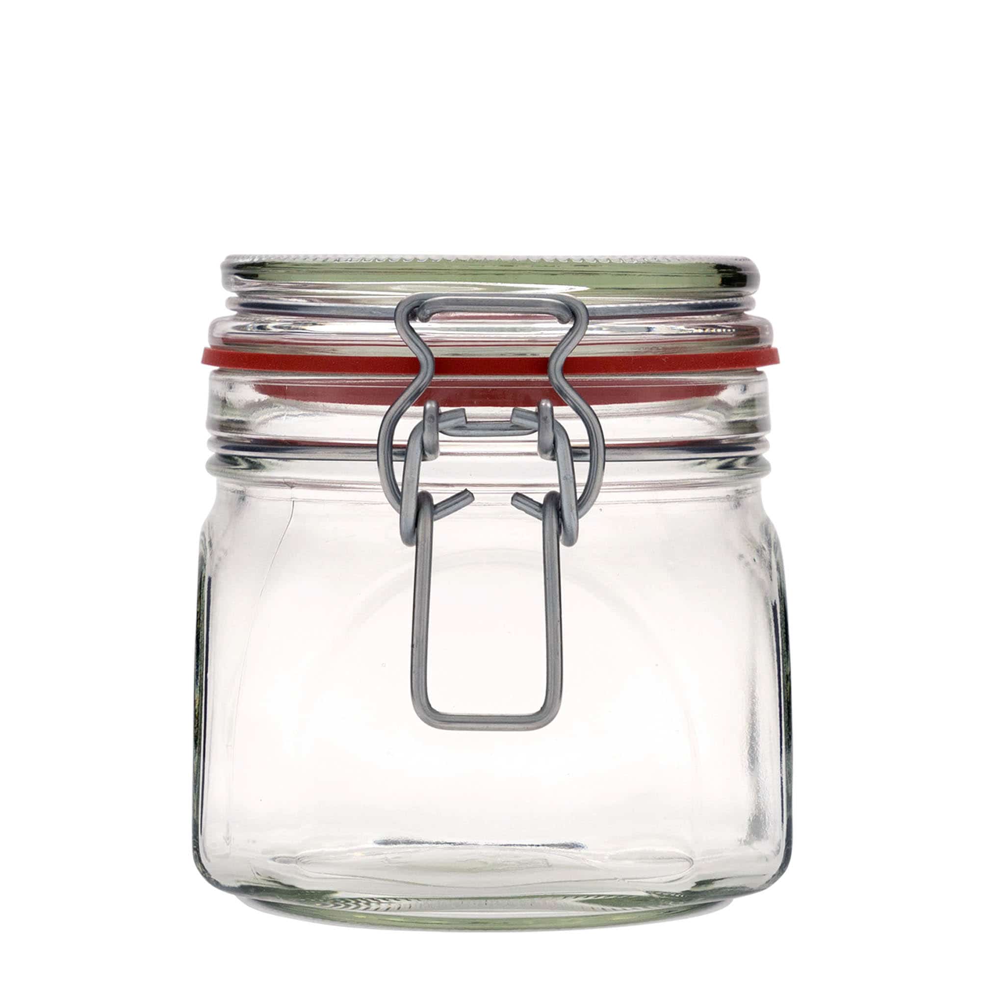 630 ml bøyleglass, kvadratisk, åpning: Bøylelokk 630 ml bøyleglass, kvadratisk, åpning: Bøylelokk