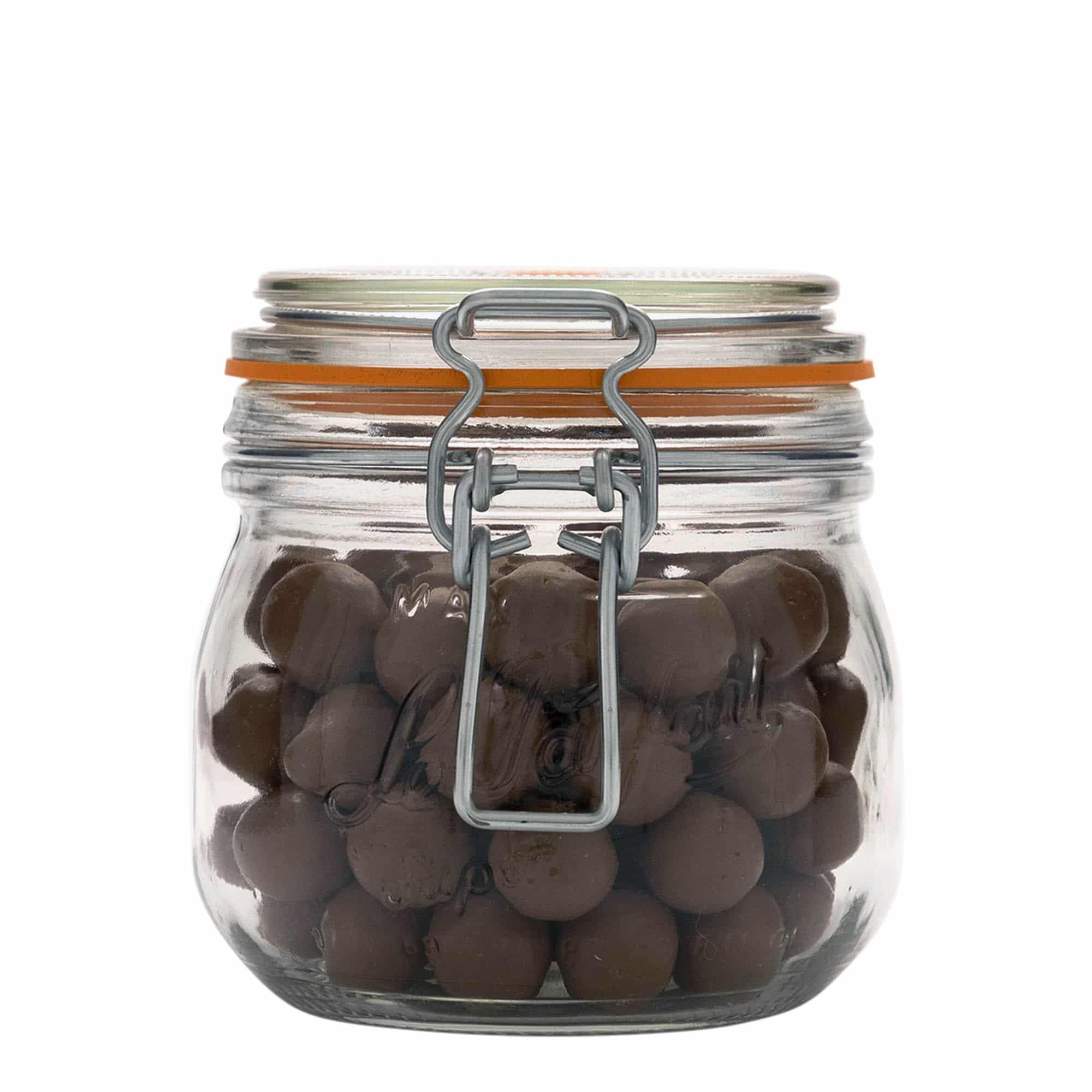 500 ml bøyleglass "Le Parfait Super Bocal", åpning: Bøylelokk