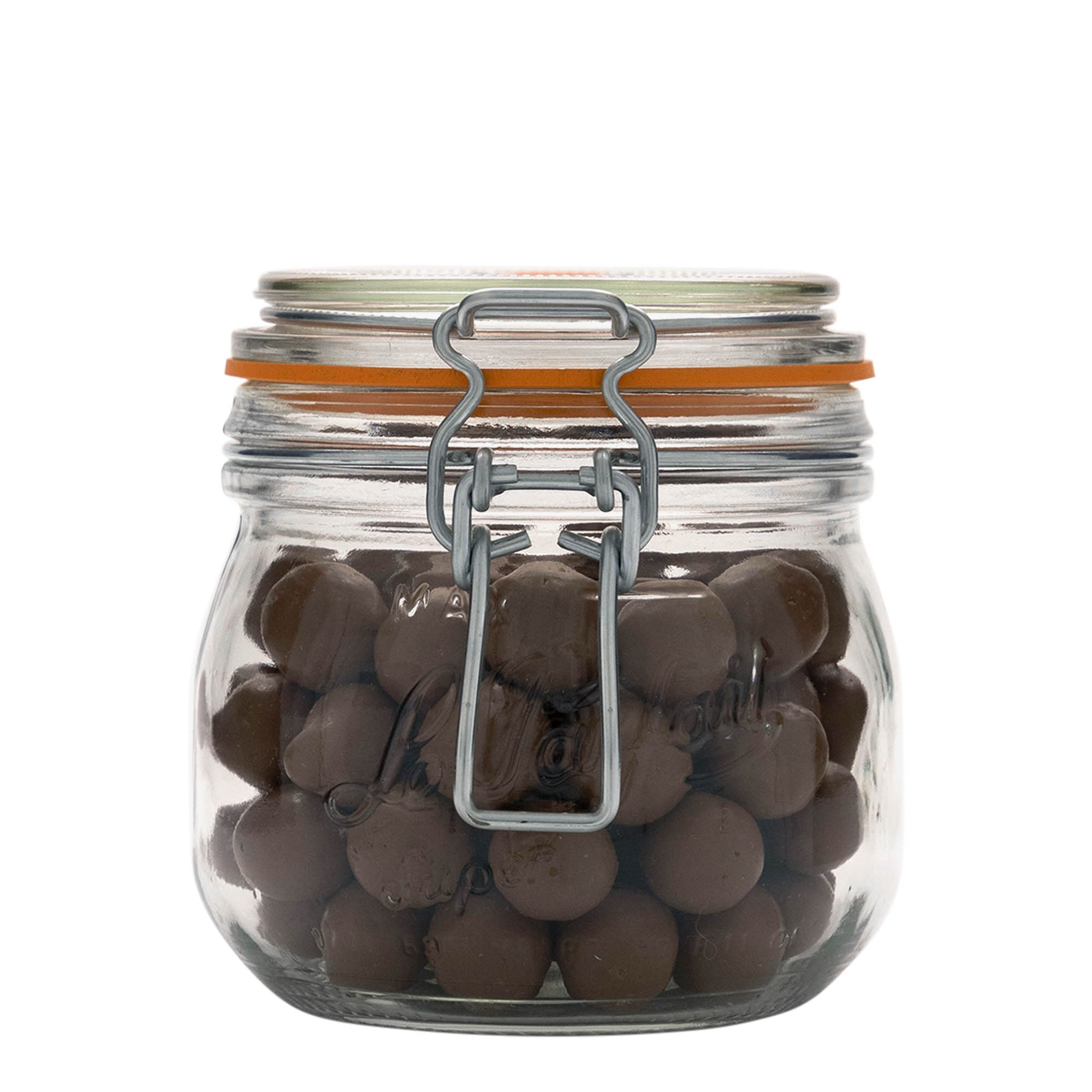 500 ml trådhettelokkglass 'Le Parfait Super Bocal', åpning: trådhettelokkslås