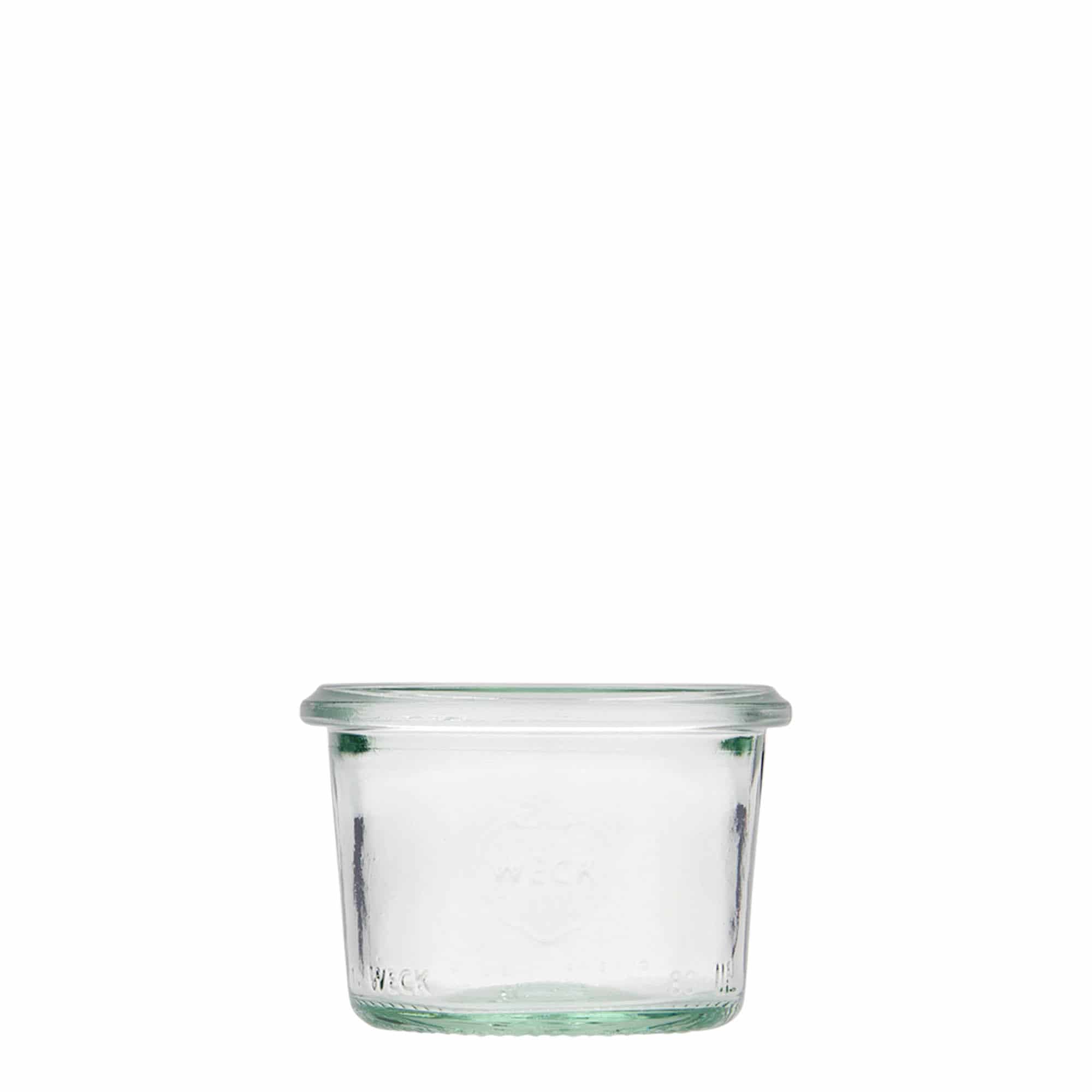 80 ml WECK-glasskrukke, åpning: rund kant 80 ml WECK-glasskrukke, åpning: rund kant