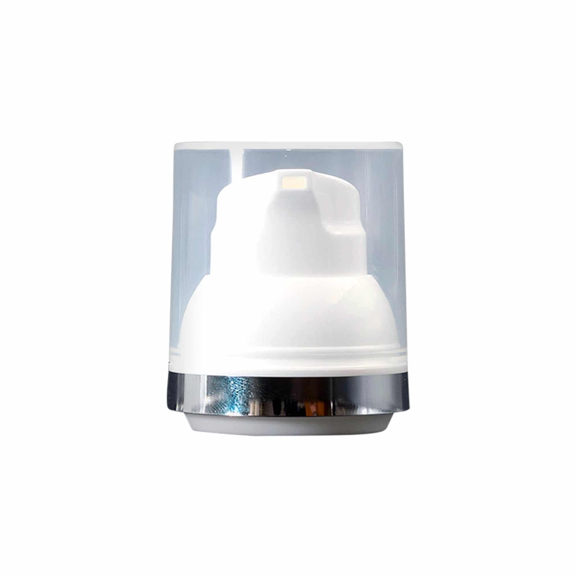 Airless Dispenser pumpehode 'Mezzo', PP-plast, hvit