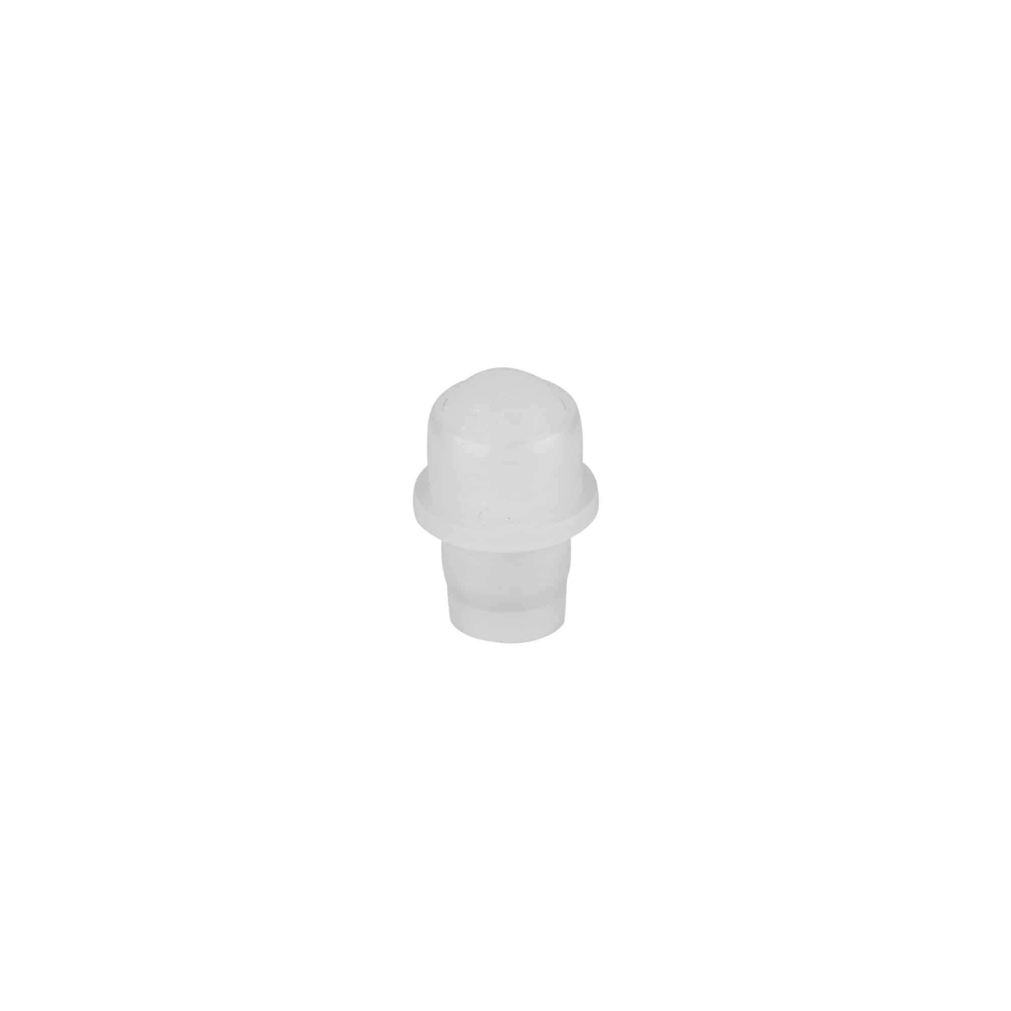 Innlegg for 10 ml roll-on-flaske, LDPE-plast, natur
