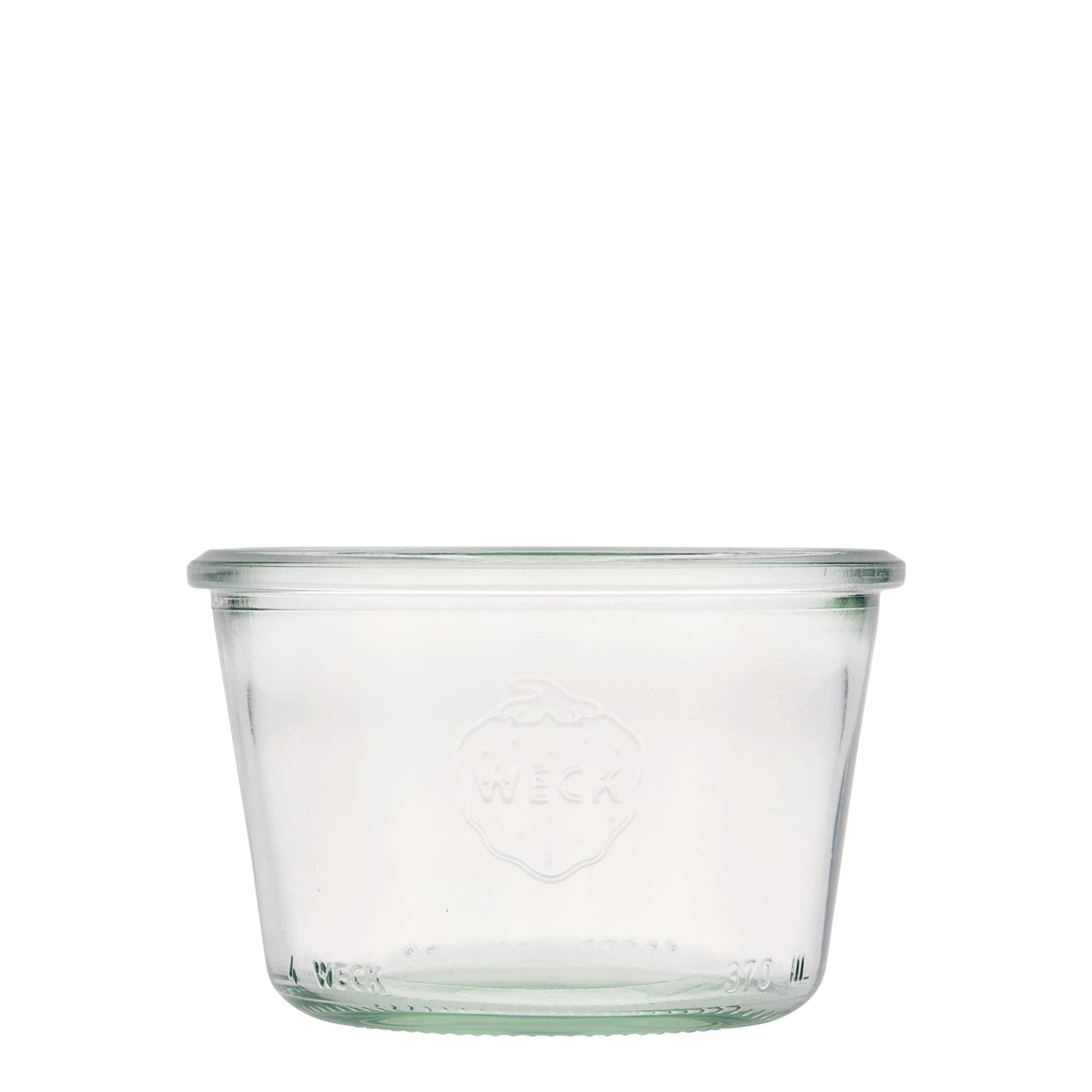 370 ml WECK-sturzglass, åpning: rund kant